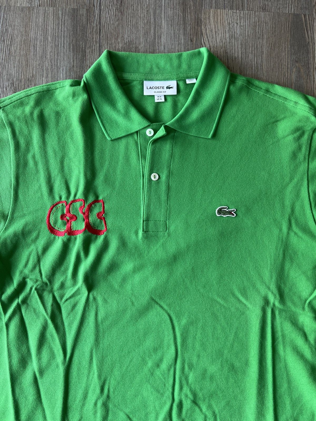 Crenshaw × Lacoste Lacoste X CSC Polo Shirt Size US XL / EU 56 / 4 - 2 Thumbnail