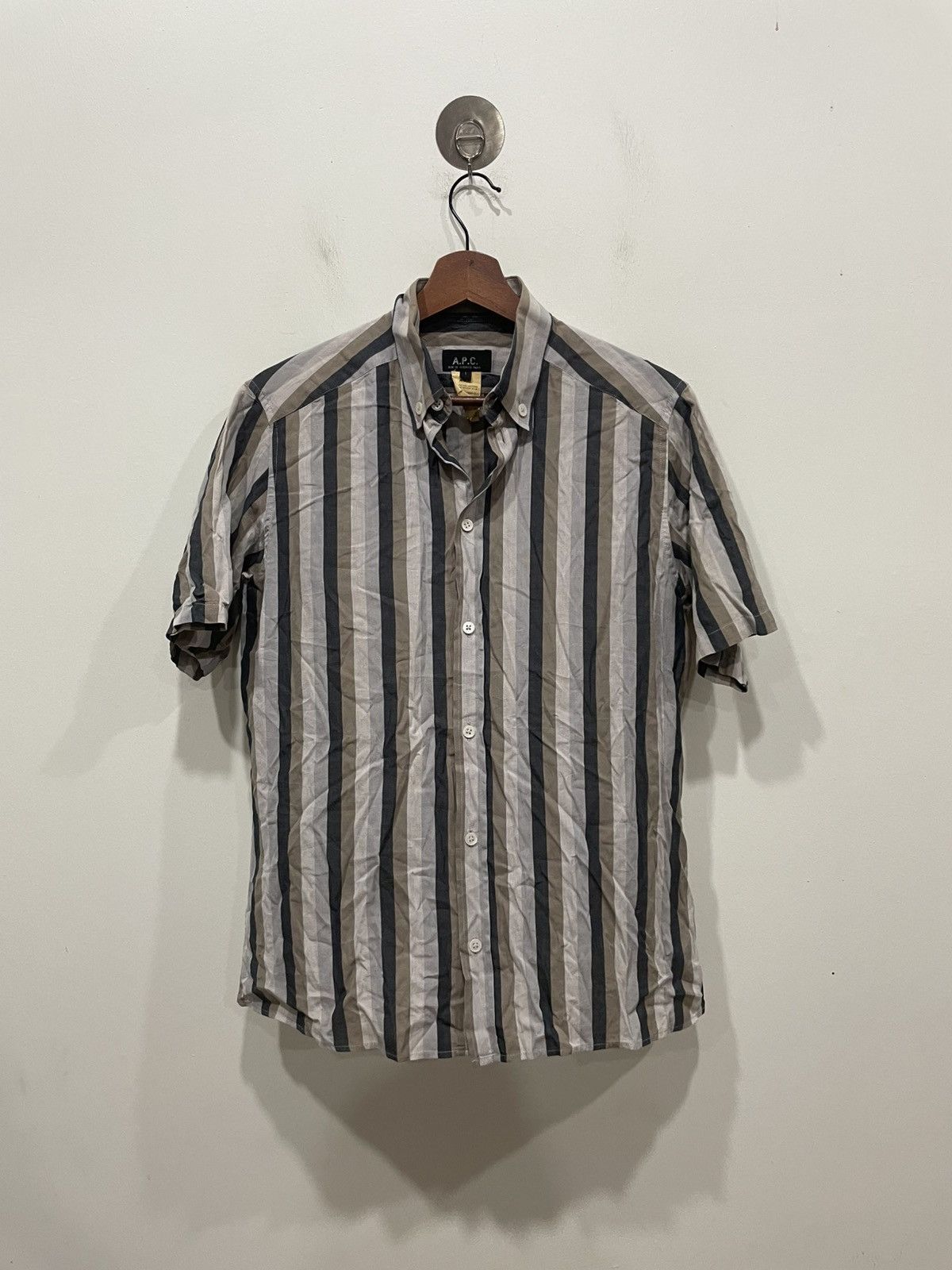 A.P.C. × Designer × Vintage A.P.C shirt Size US S / EU 44-46 / 1 - 1 Thumbnail