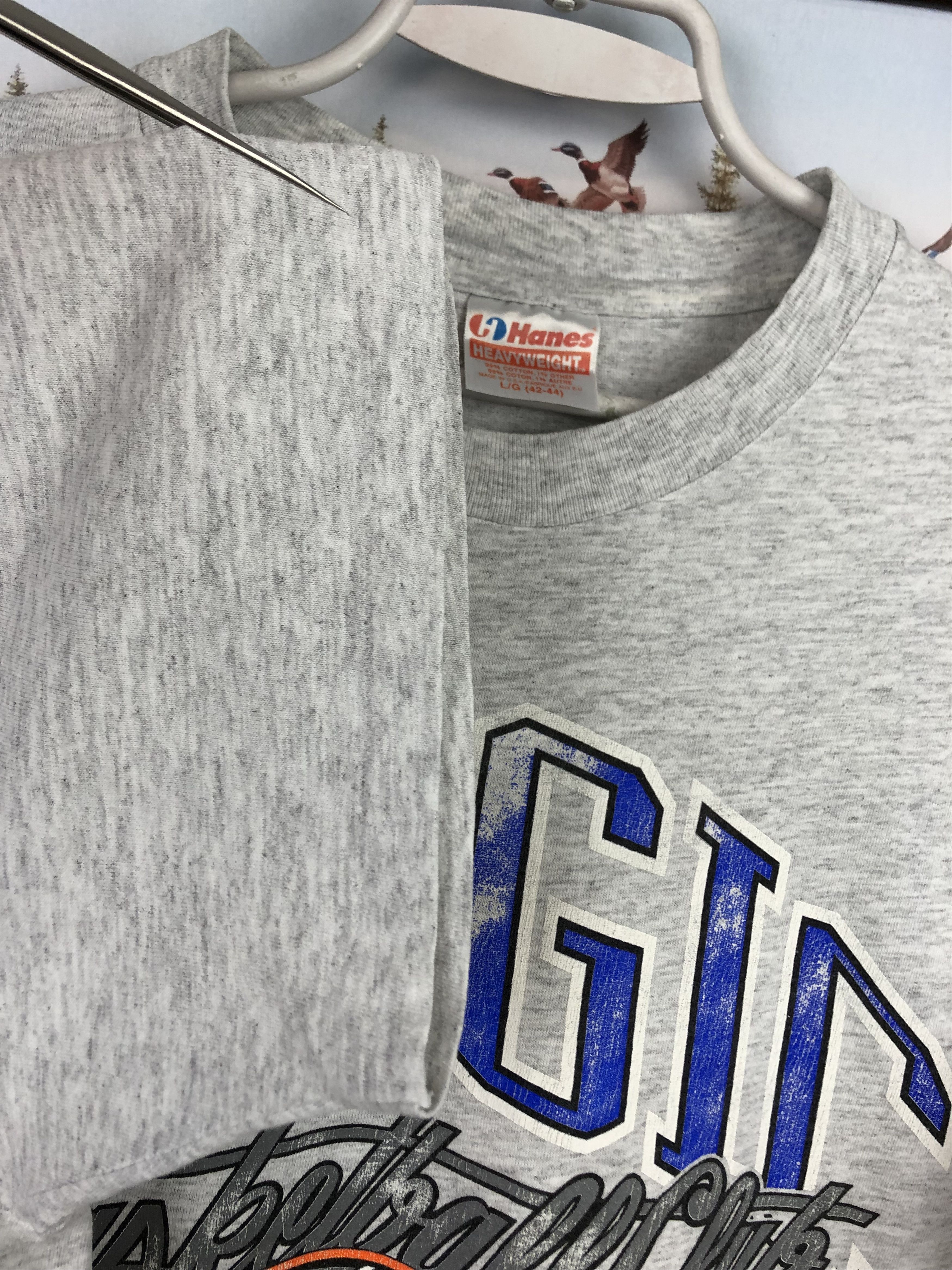 NBA Vintage Orlando Magic NBA Shirt Over Print Mens Tee Jersey Size US L / EU 52-54 / 3 - 7 Thumbnail