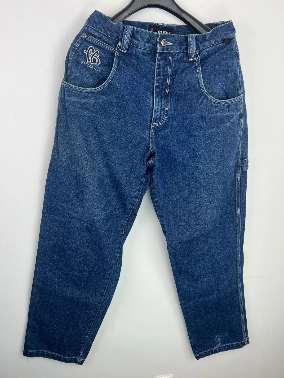 Fubu FUBU jeans, blue vintage baggy jeans 90s 32 Size US 32 / EU 48 - 1 Thumbnail
