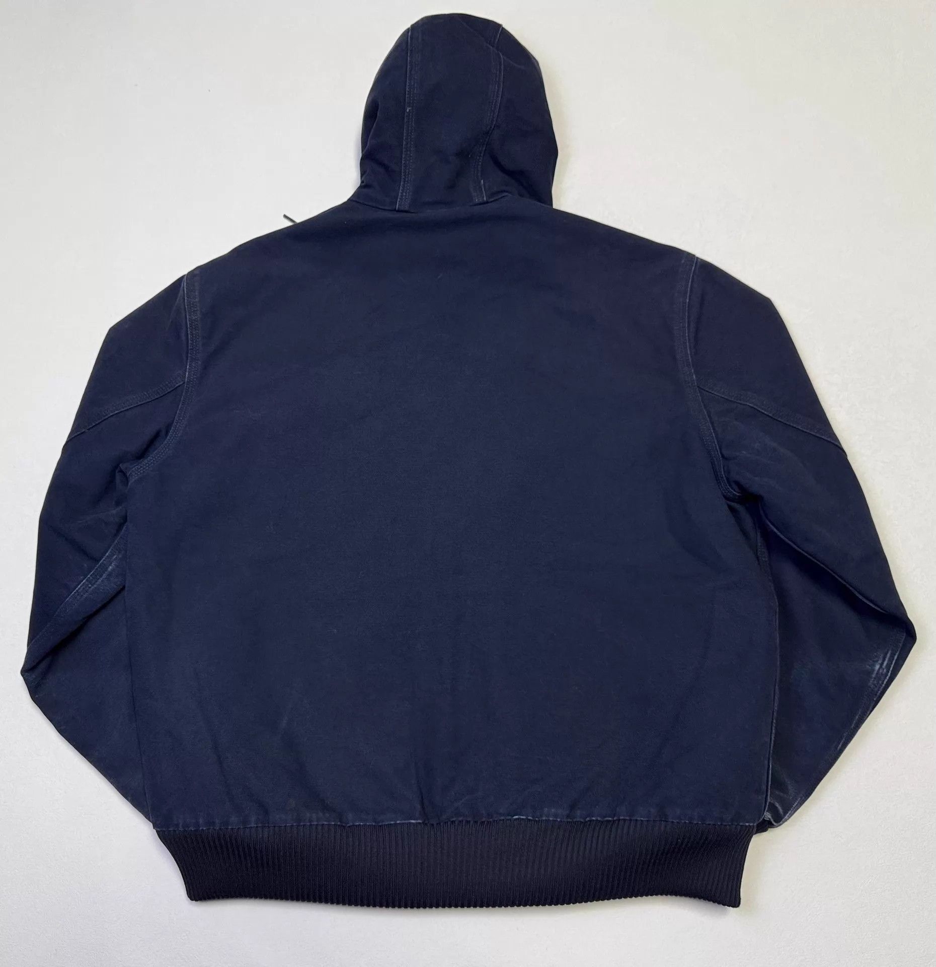 Carhartt Carhartt J130 Vintage Hooded Work Jacket Midnight Blue L Size US L / EU 52-54 / 3 - 5 Thumbnail