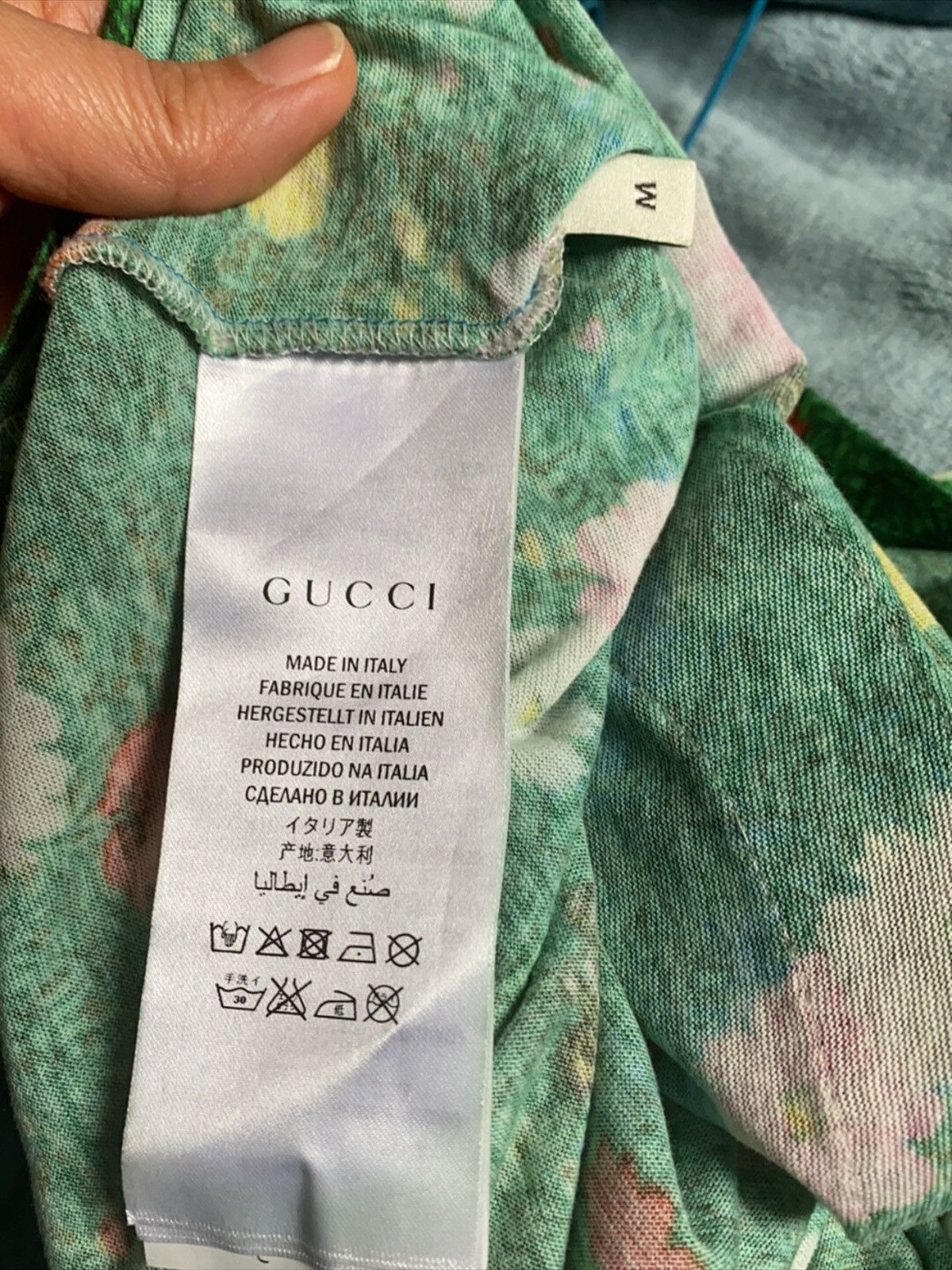 Gucci Gucci Kingsnake Pattern Print Tshirt Size US M / EU 48-50 / 2 - 3 Thumbnail