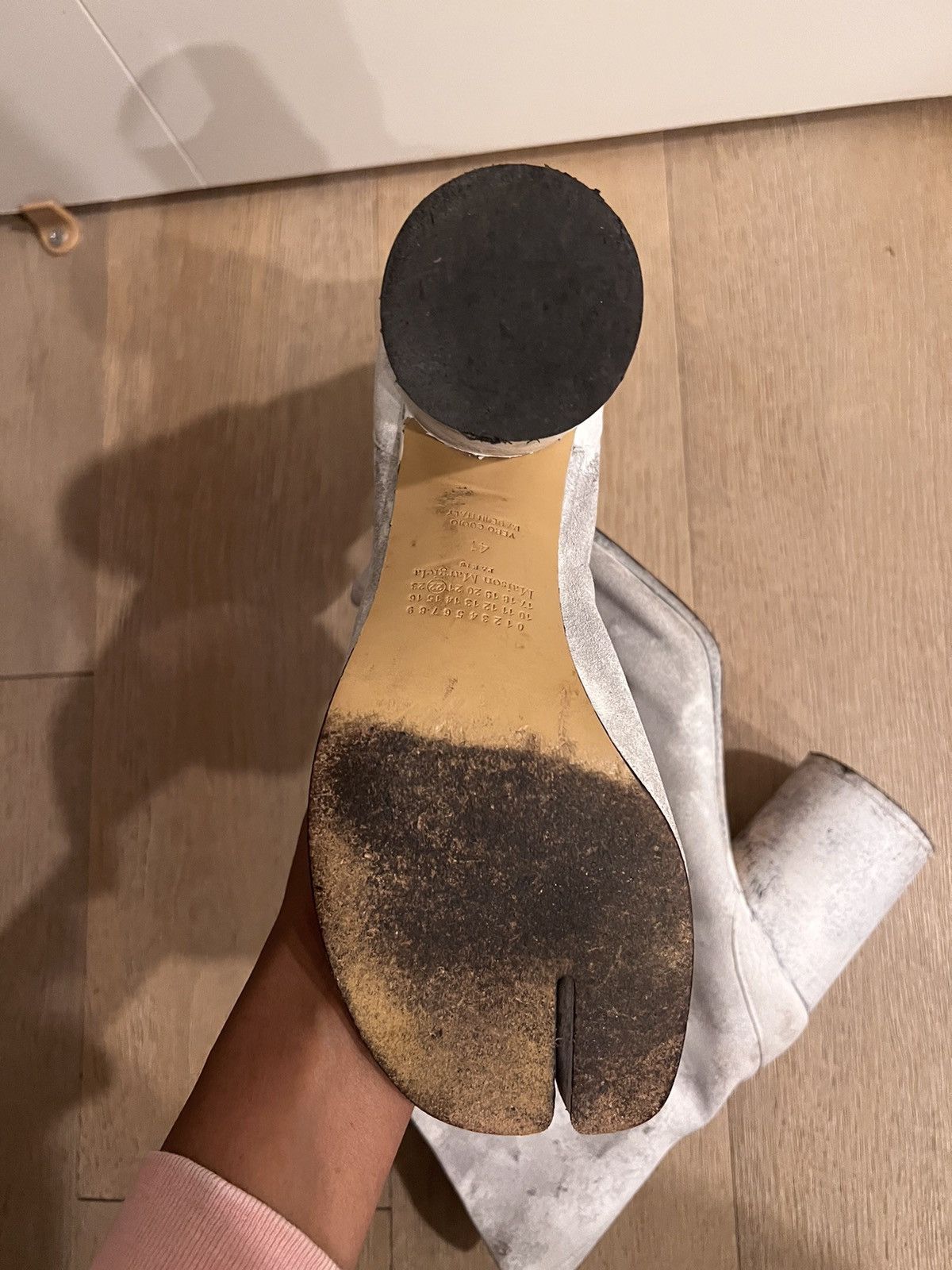 Maison Margiela Maison Margiela Painted Tabi Boots Size US 11 / IT 41 - 7 Thumbnail