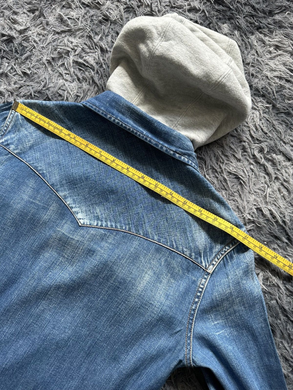Le Grande Bleu (L.G.B.) 09/10AW - Charmcult '' Last Collection'' denim shirt Size US M / EU 48-50 / 2 - 15 Thumbnail