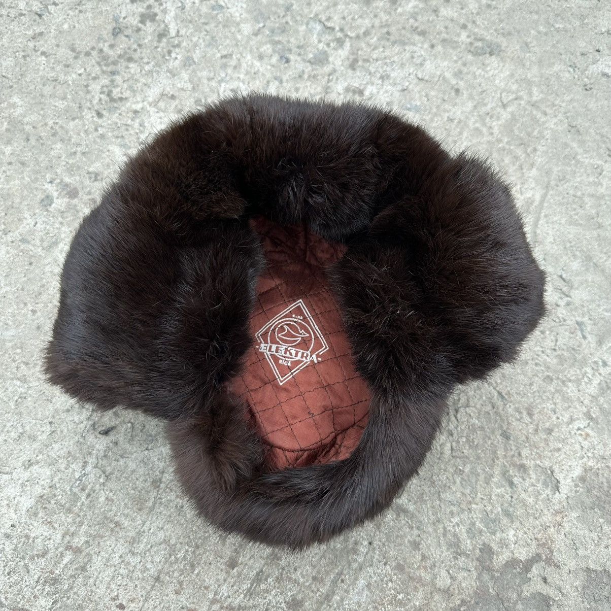 Other Vintage Japanese Style USSR Hat Shapka Ushanka Fur Cap Size ONE SIZE - 4 Thumbnail