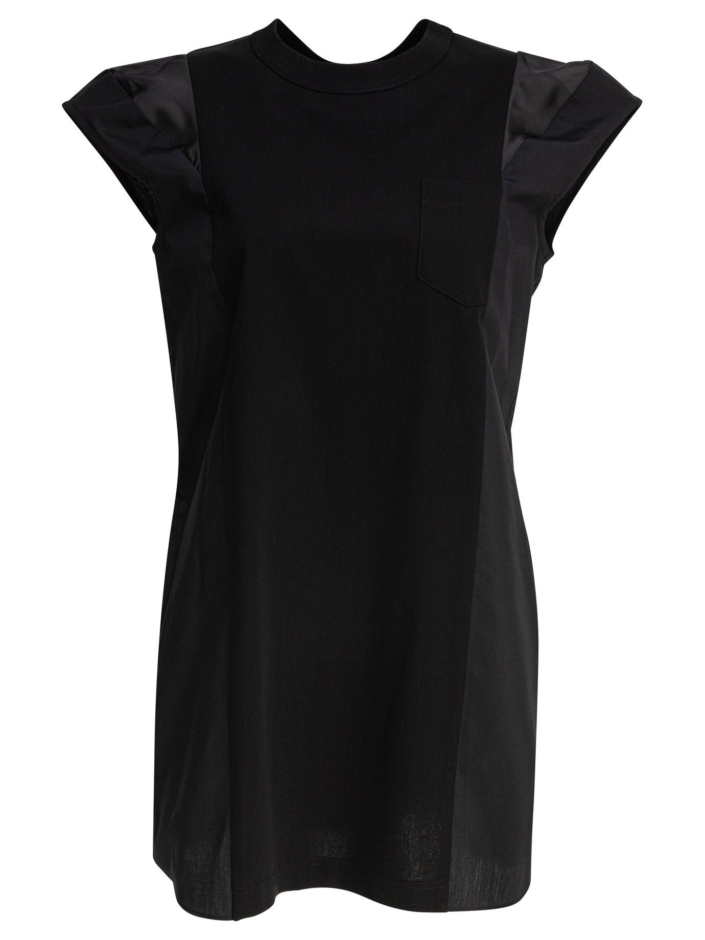 Sacai Cotton Jersey Dress Size M / US 6-8 / IT 42-44 - 1 Thumbnail