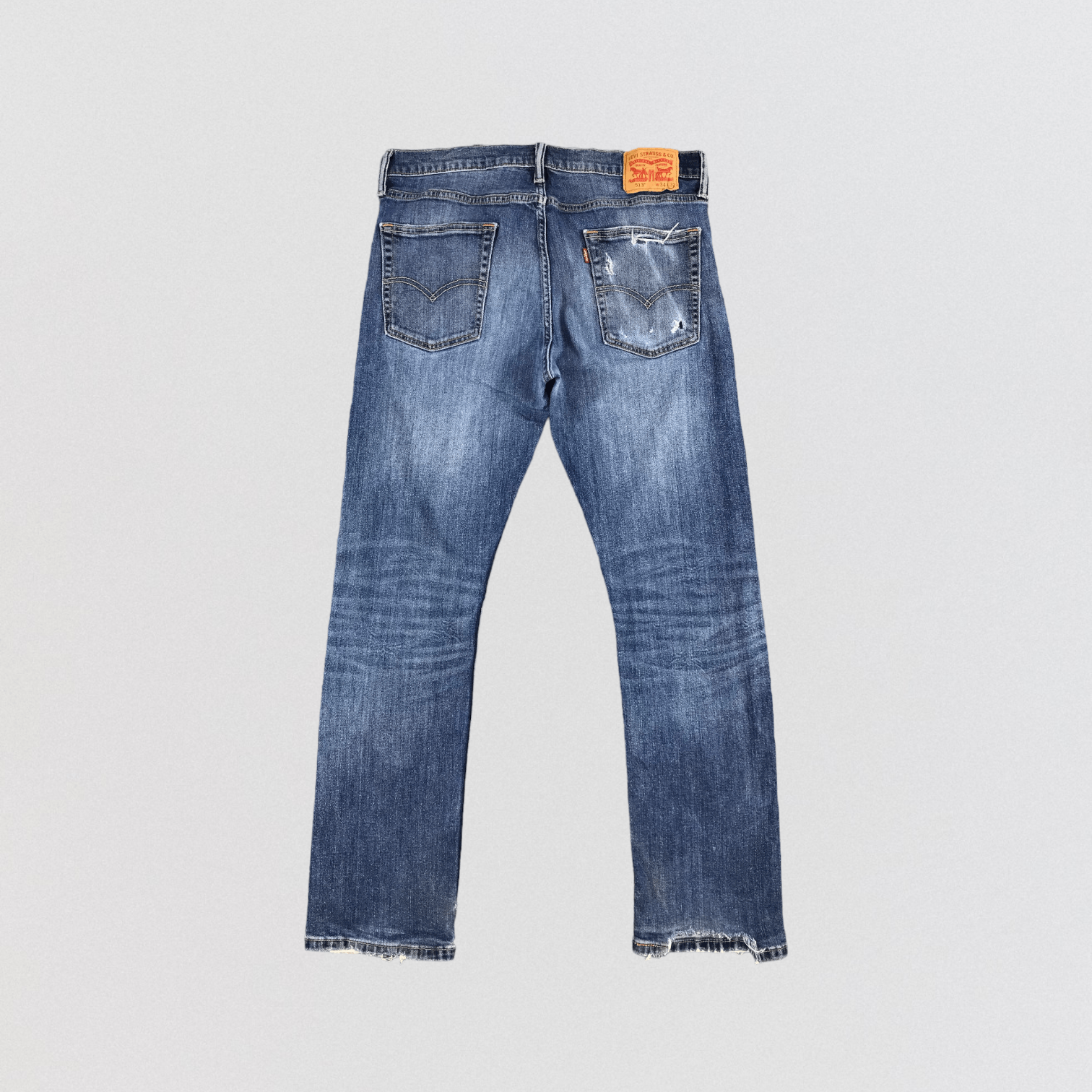 Levi's × Vintage Vintage Blue Wash Levis 513 Jeans-JM1826 Size US 36 / EU 52 - 2 Thumbnail