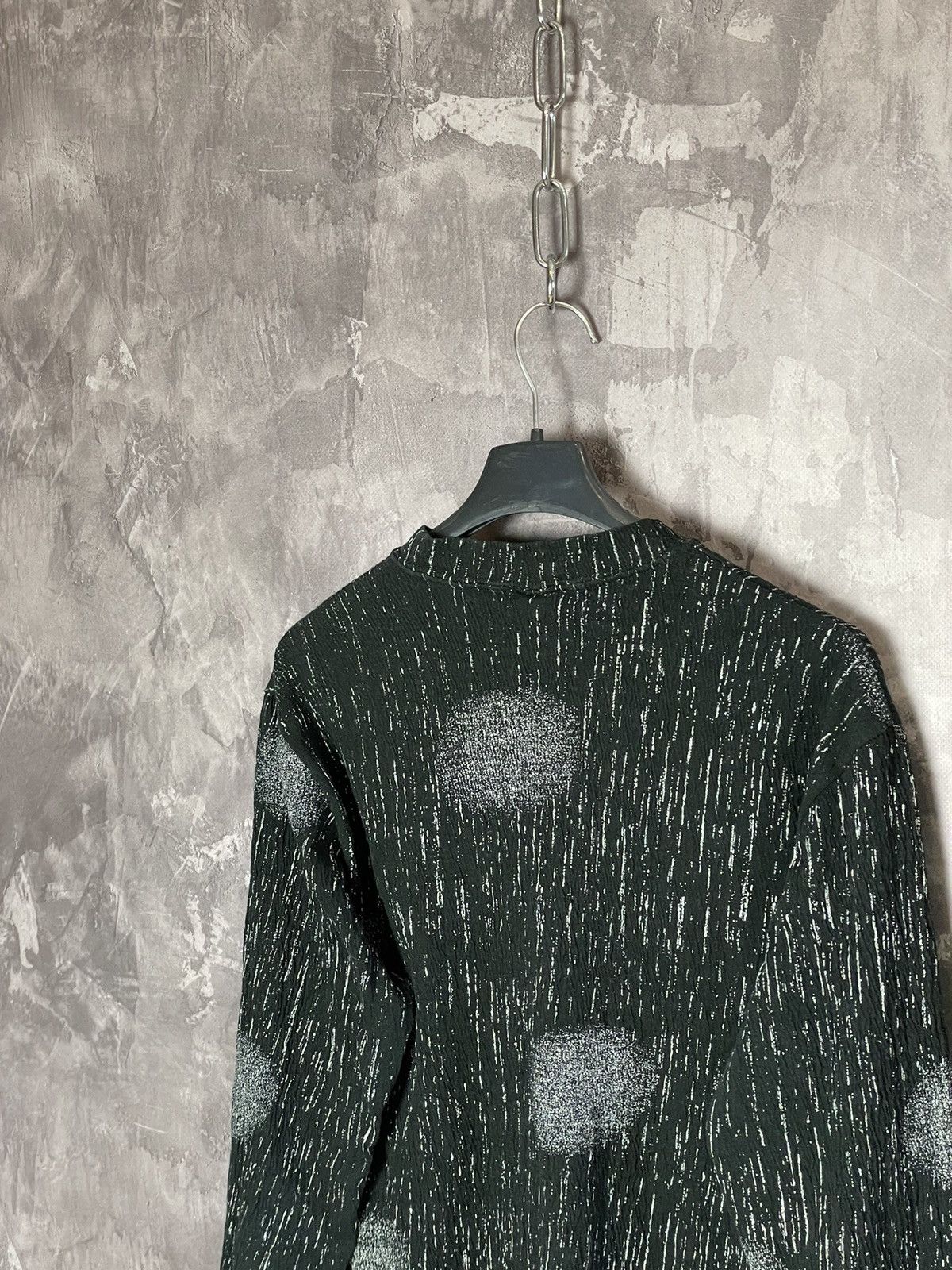 Japanese Brand × Vintage Vintage Y2k AOP Long Sleve Avant Garde Size M / US 6-8 / IT 42-44 - 9 Thumbnail