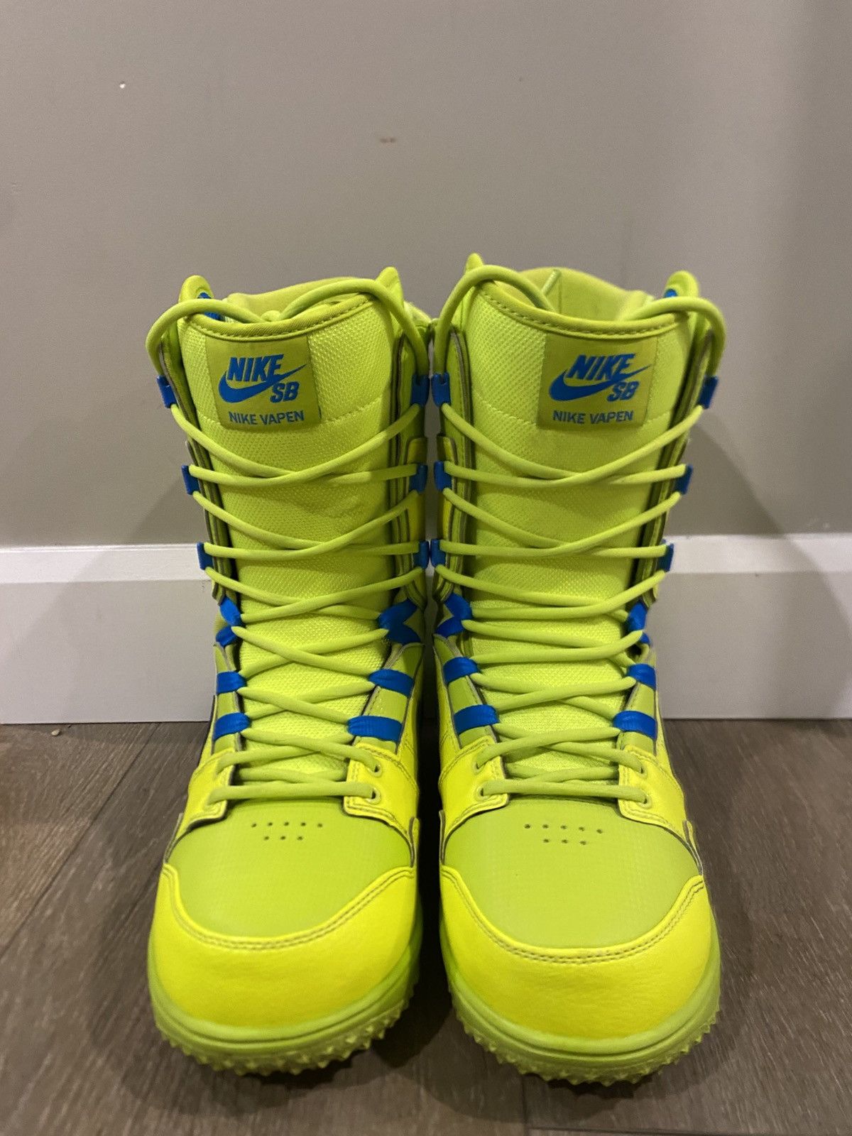 Nike Nike Vapen Snowboard Boots Volt / Fierce green / Photo Blue Size US 7 / EU 40 - 6 Thumbnail