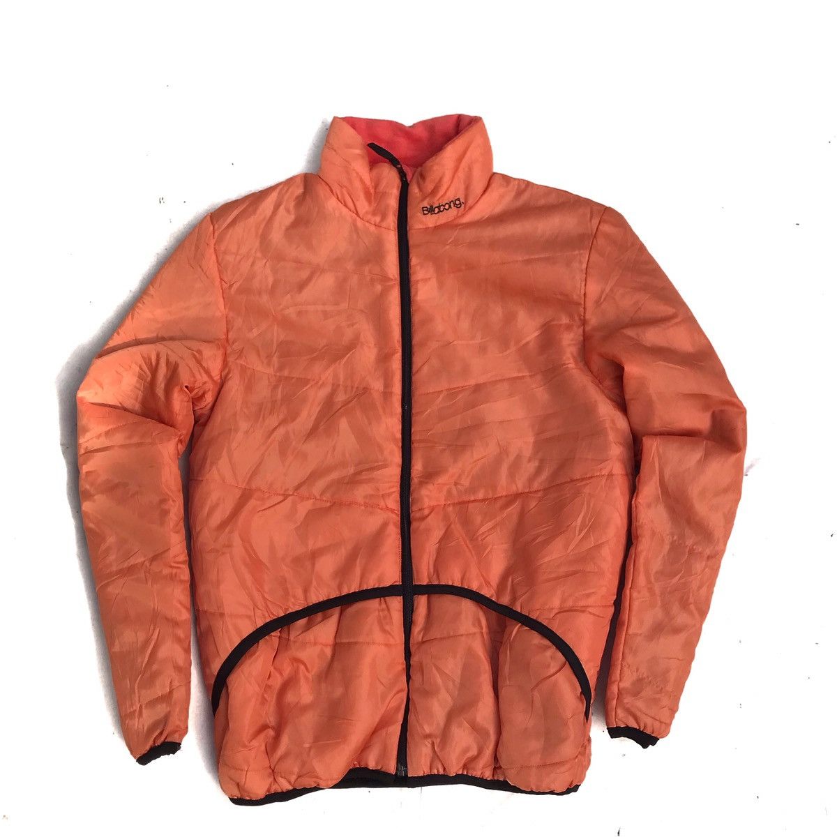 Billabong Vintage 90s Billabong Puffer Goose down bulang orange Jacket Size US M / EU 48-50 / 2 - 2 Thumbnail