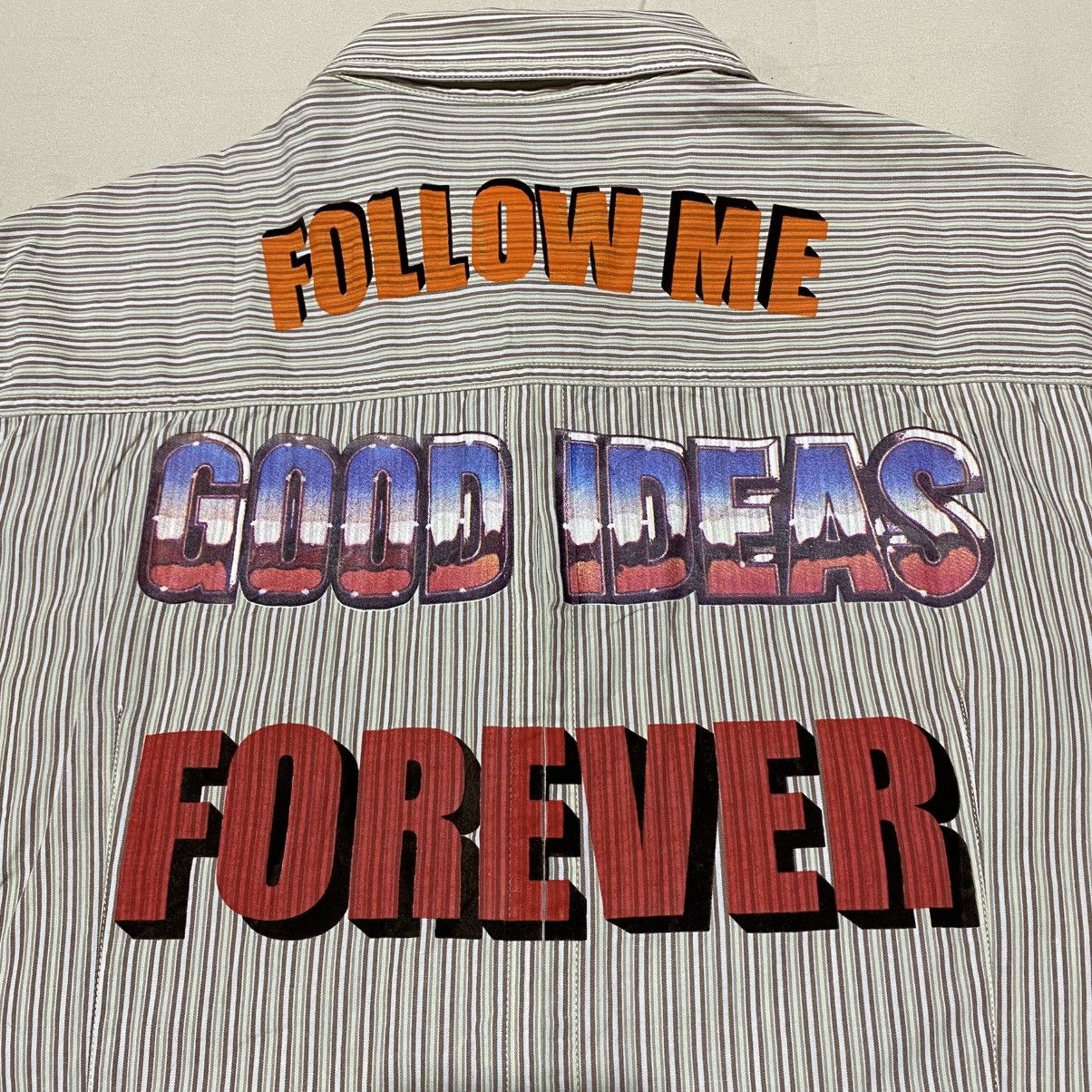 Dolce & Gabbana Vintage Dolce & Gabbana Follow Me Good Ideas Forever Shirt Size US M / EU 48-50 / 2 - 4 Thumbnail