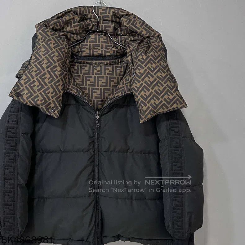 Fendi Fendi Reversible floral printed puffer coat Size S / US 4 / IT 40 - 2 Thumbnail