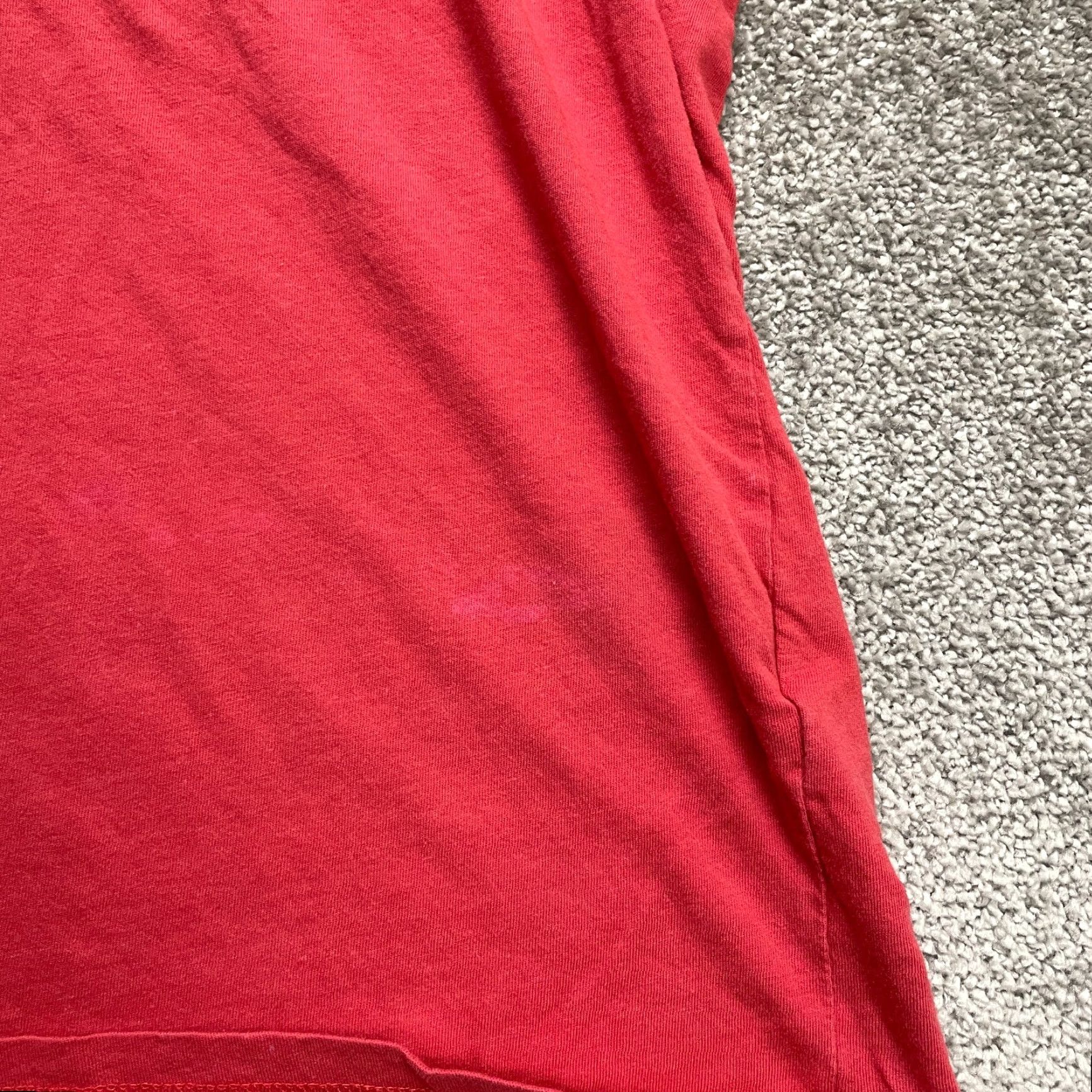 Vintage VINTAGE? No — wait this is not vintage. Generate final: Columbia Shirt Mens M Red PFG Active Top Short Sleeve Fishing T-Shirt Size US M / EU 48-50 / 2 - 6 Thumbnail