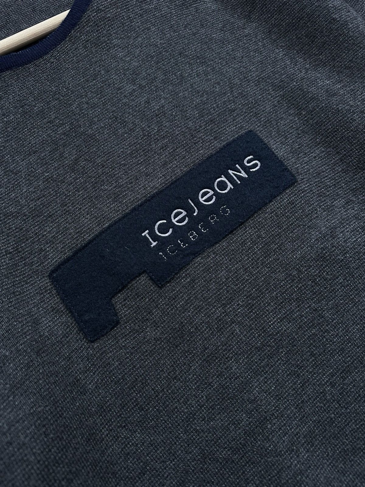 Iceberg 🫧ICEBERG WOOL SWEATERS ICE JEANS MADE IN ITALY Size US L / EU 52-54 / 3 - 7 Thumbnail