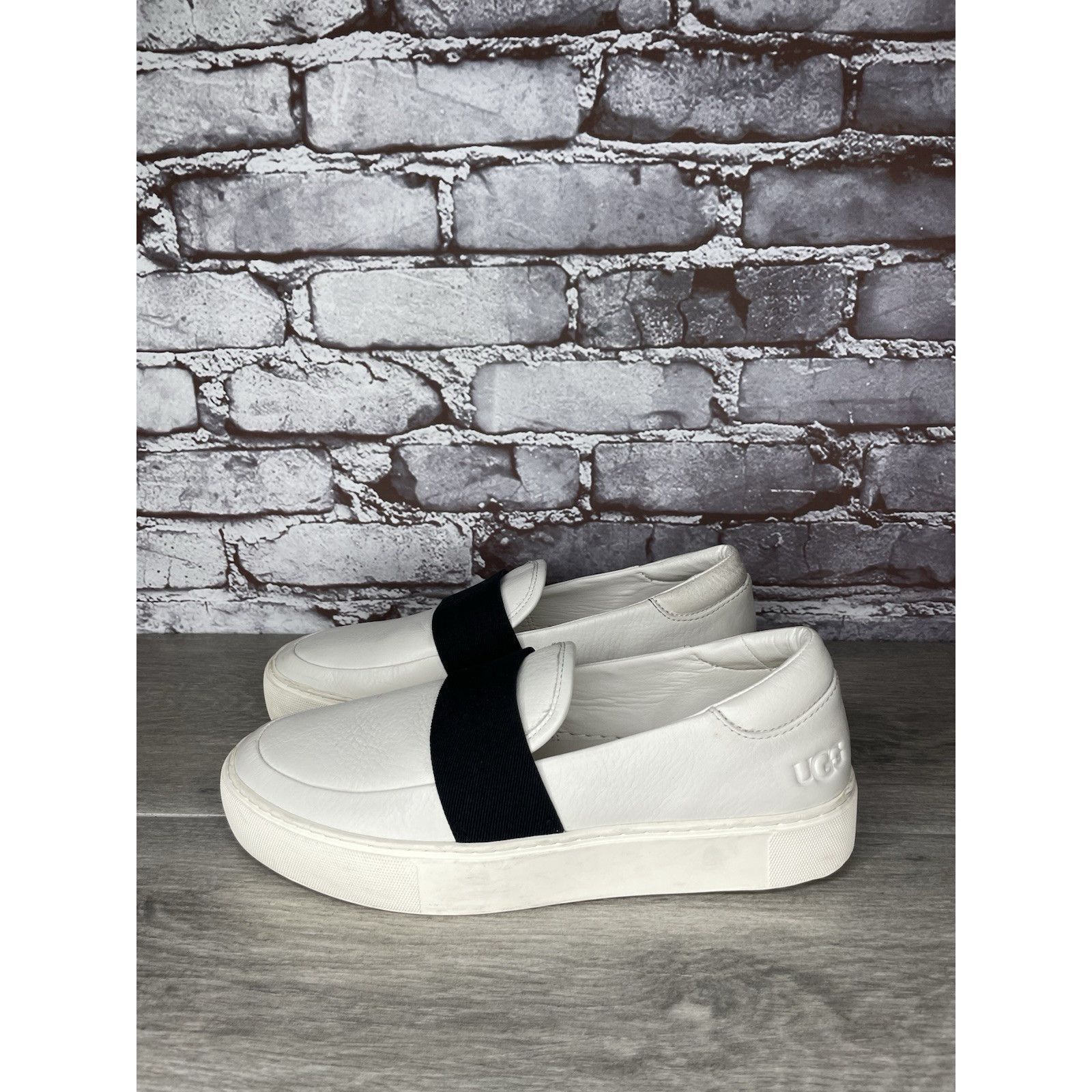Ugg UGG Chayze White Leather Slip On Sneakers Casual Platform Sh Size US 9 / IT 39 - 18 Thumbnail
