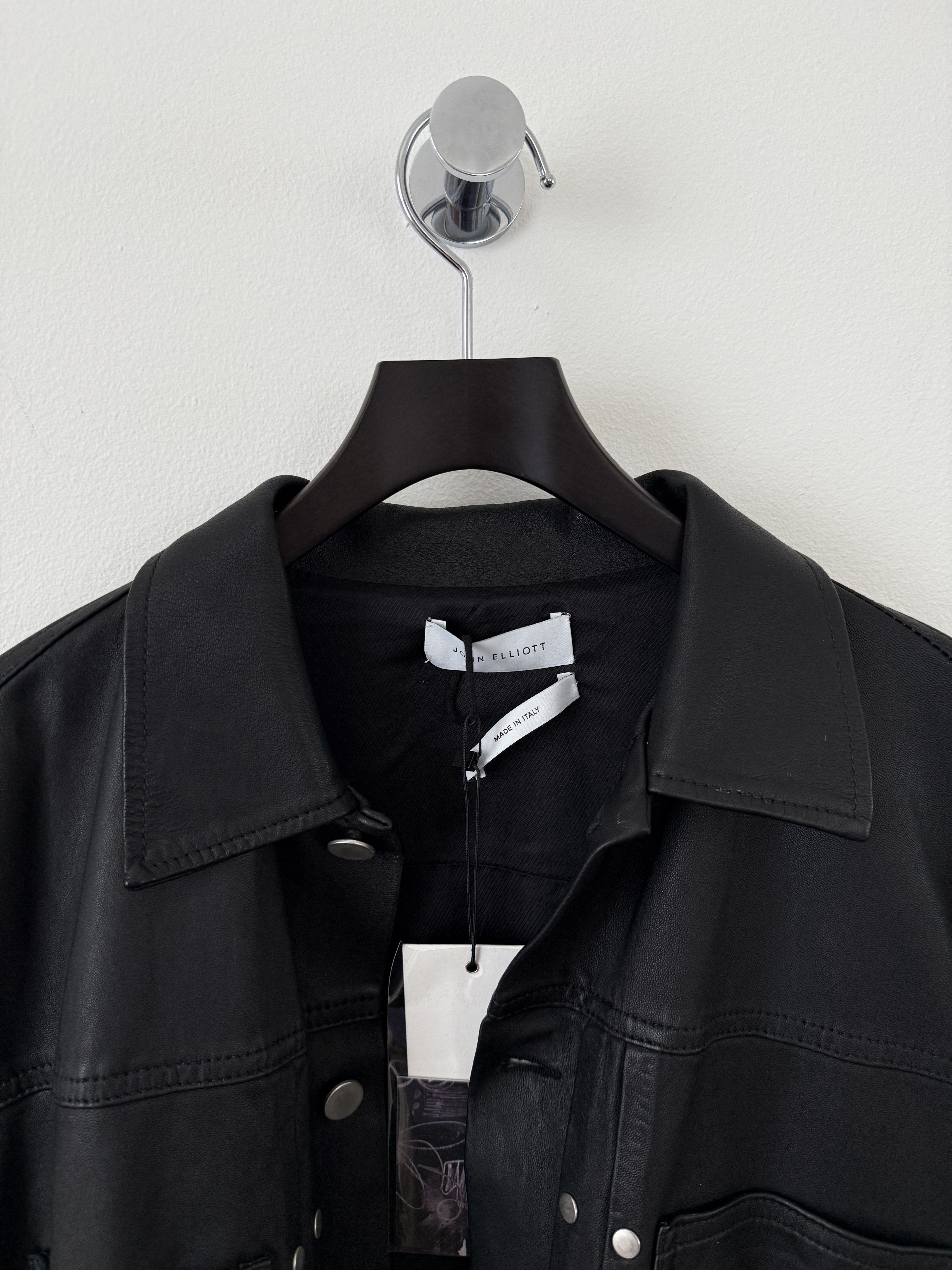 John Elliott Type II Leather Thumper Jacket Size US XXL / EU 58 / 5 - 5 Thumbnail