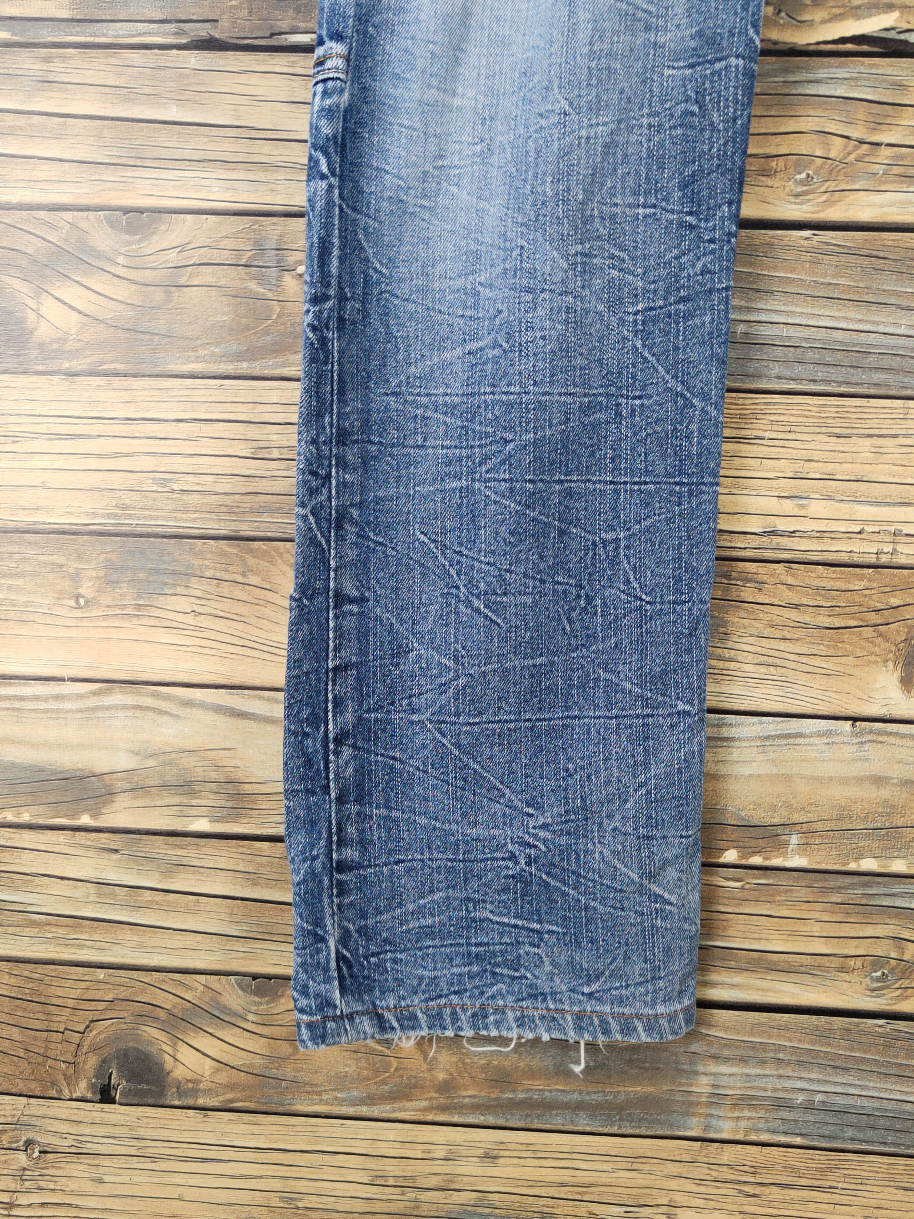 Japanese Brand Sunlucas double waist Distressed denim Ripped Jeans #W1988 Size US 30 / EU 46 - 4 Thumbnail