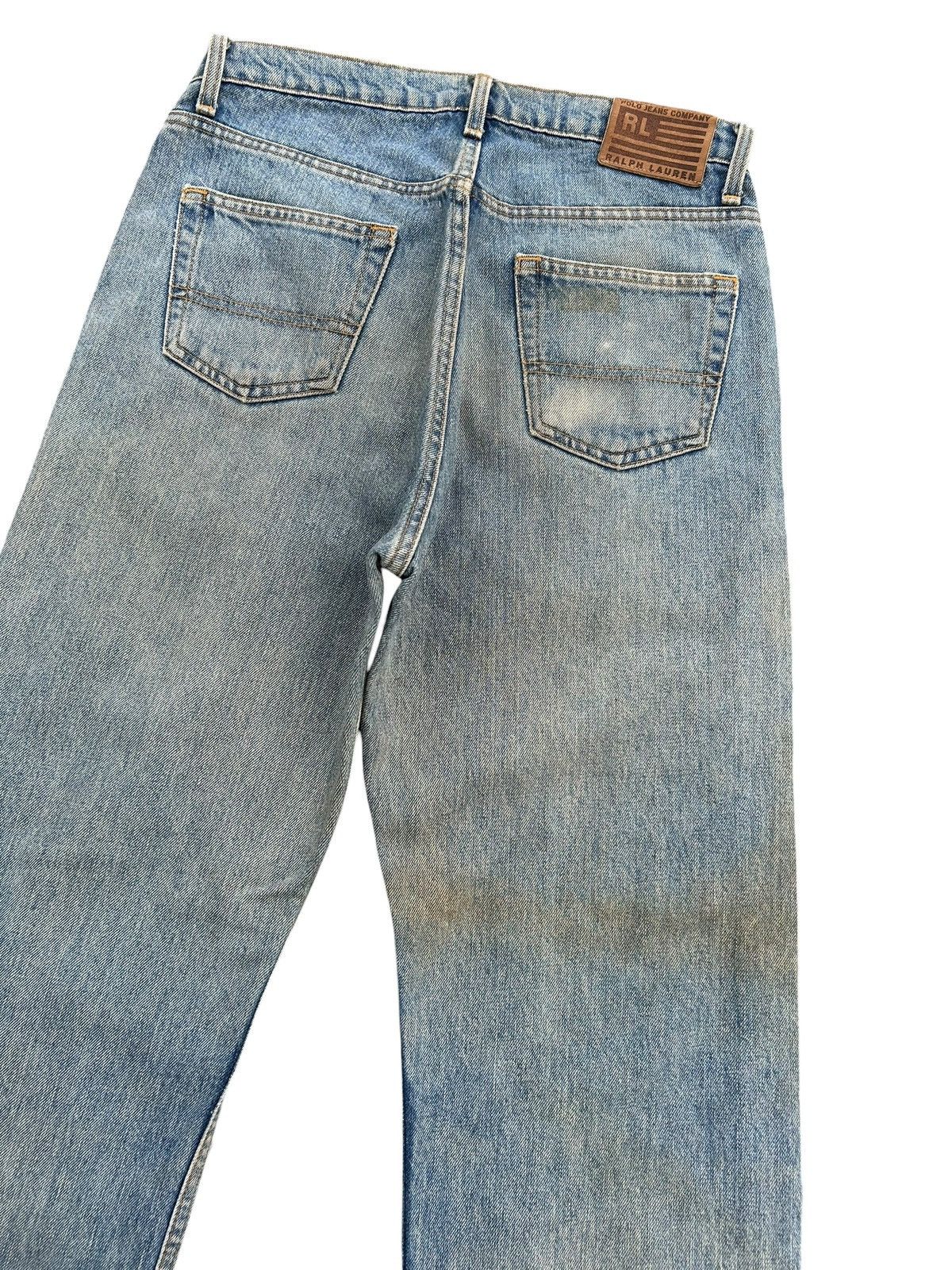 Polo Ralph Lauren Thrashed Vintage Polo Ralph Lauren Distressed Denim Jeans Size US 31 - 8 Thumbnail