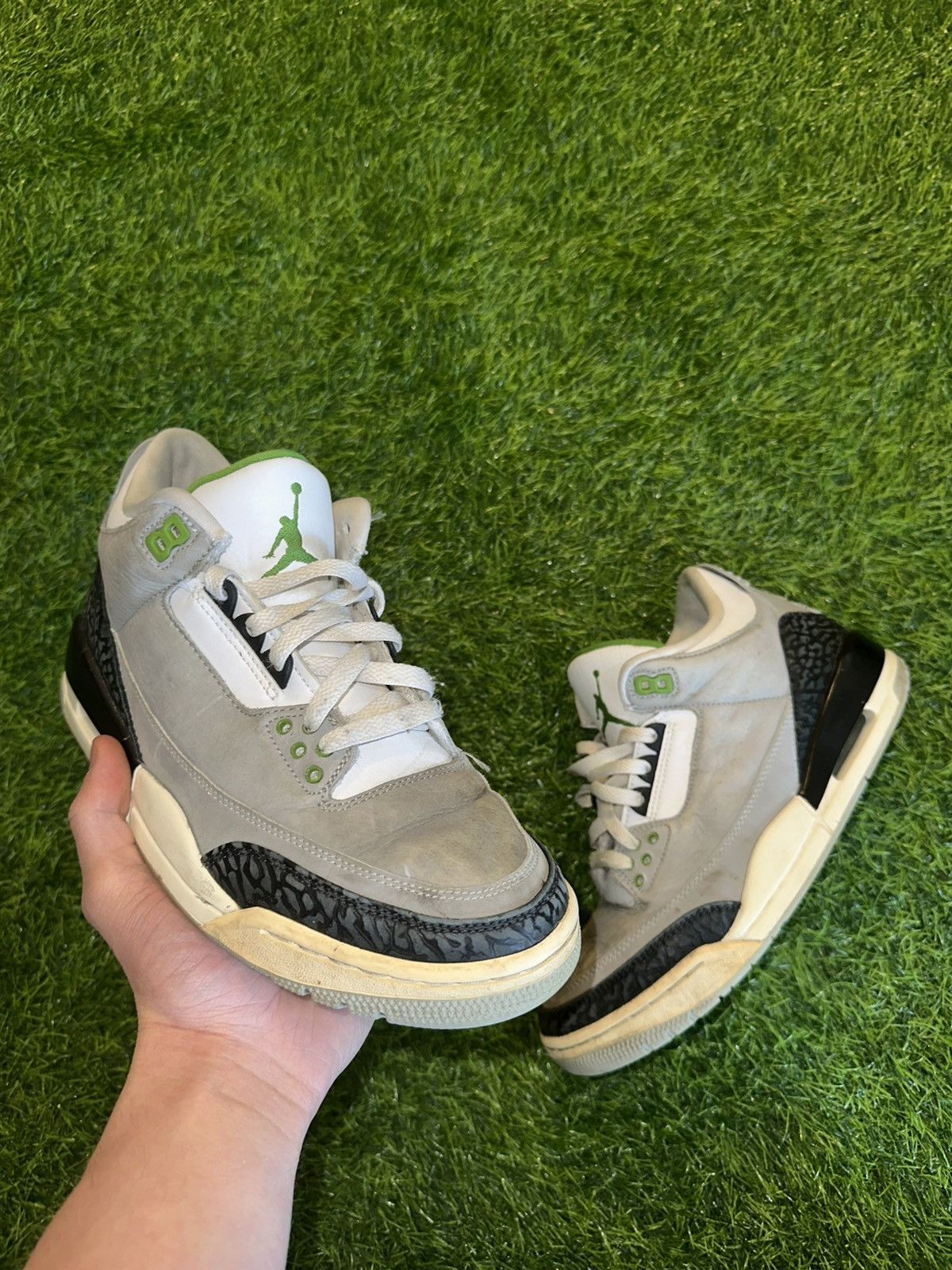 Jordan Brand Jordan nike chlorophyll air 3 size 7.5 Size US 7.5 / EU 40-41 - 1 Thumbnail
