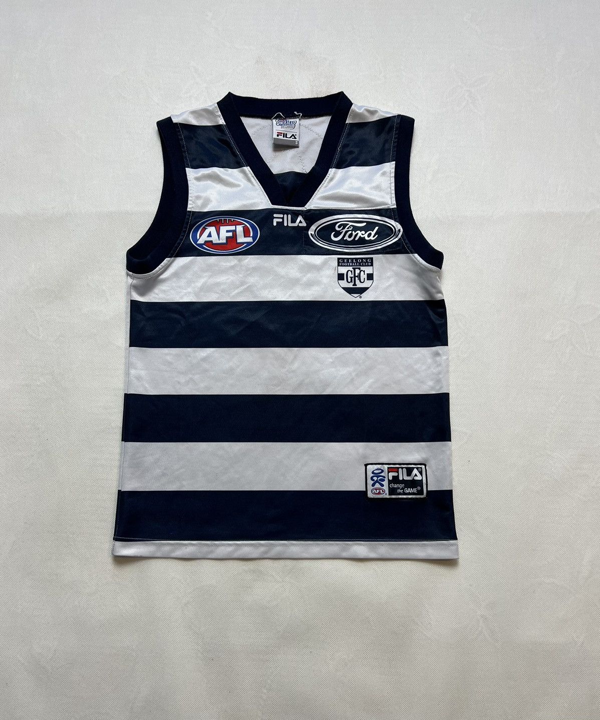 Fila Fila AFL Geelong Football Club 6 Ford Jersey Geelong Cats Size US S / EU 44-46 / 1 - 1 Thumbnail