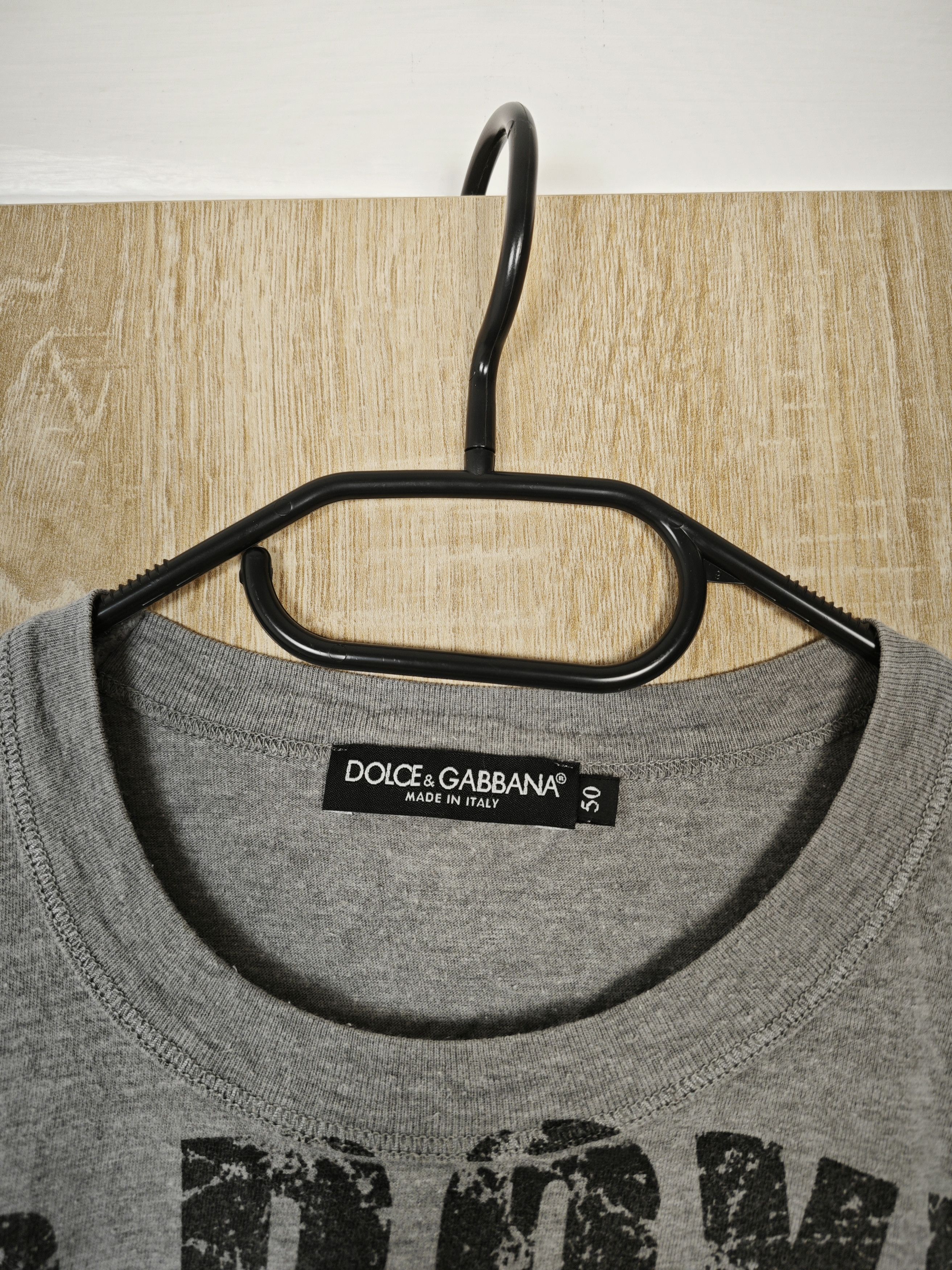 Dolce & Gabbana Dolce & Gabbana vintage t shirt Size US M / EU 48-50 / 2 - 2 Thumbnail