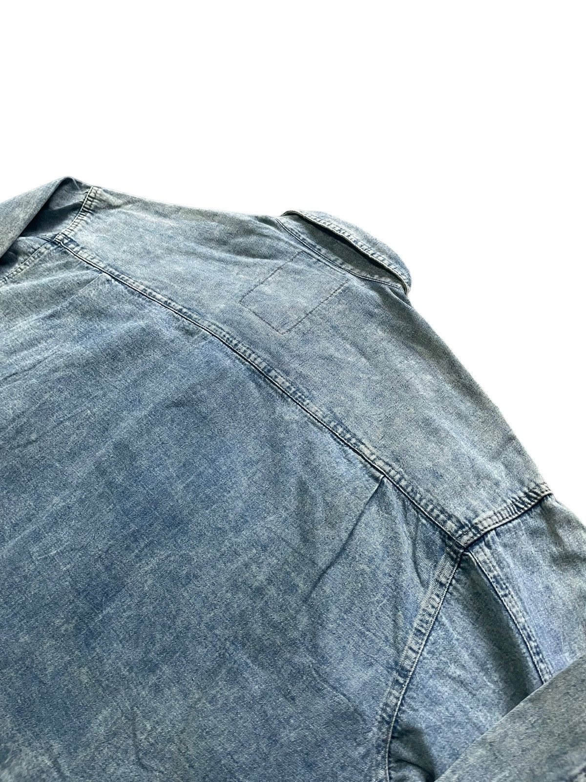 Vintage Vintage Z.Cavaricci Denim Shirt Size US XL / EU 56 / 4 - 5 Thumbnail