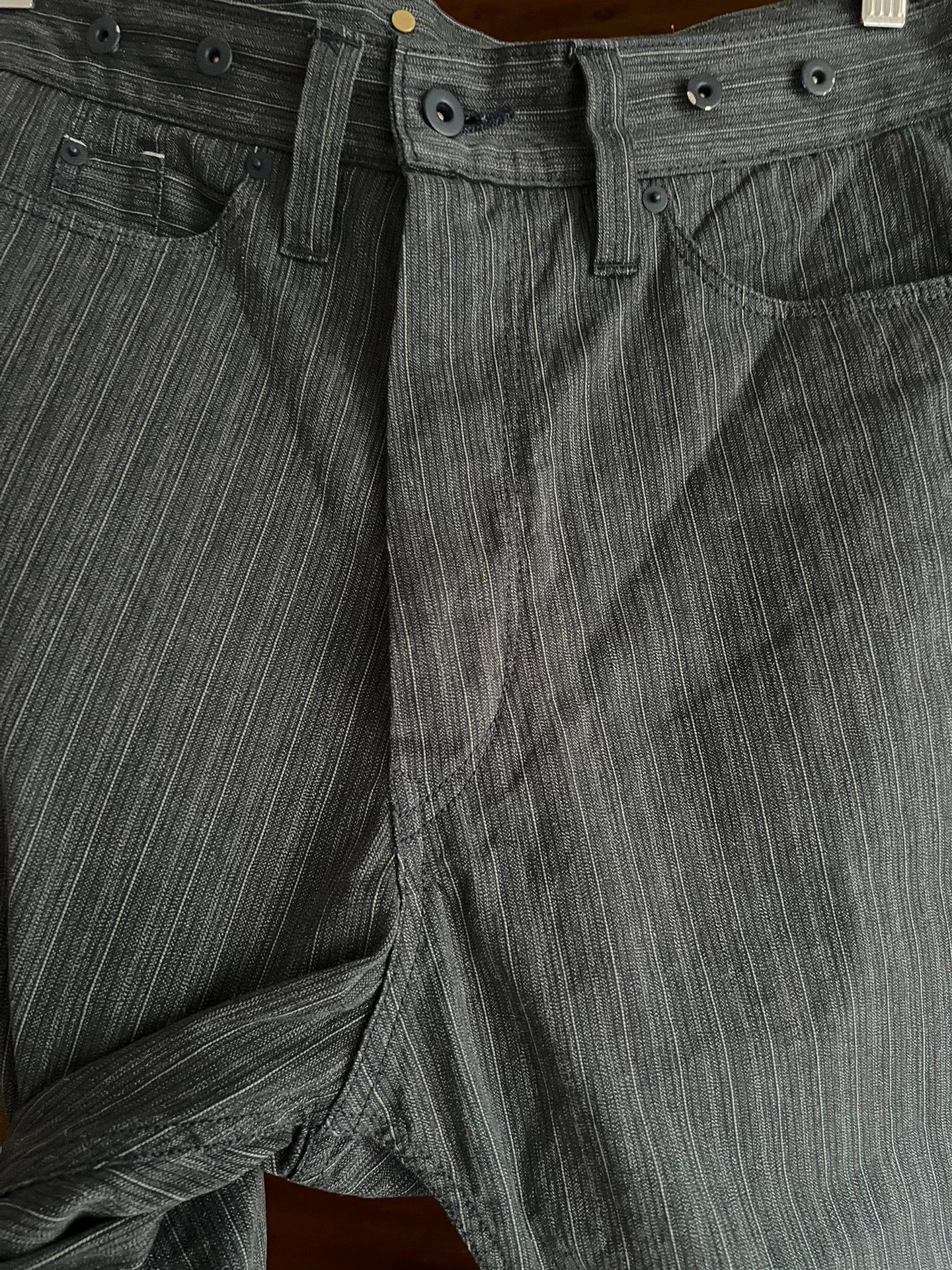 Nigel Cabourn Nigel Cabourn Vintage Depp Stripe Paris Button M UK New Size US 30 / EU 46 - 4 Thumbnail