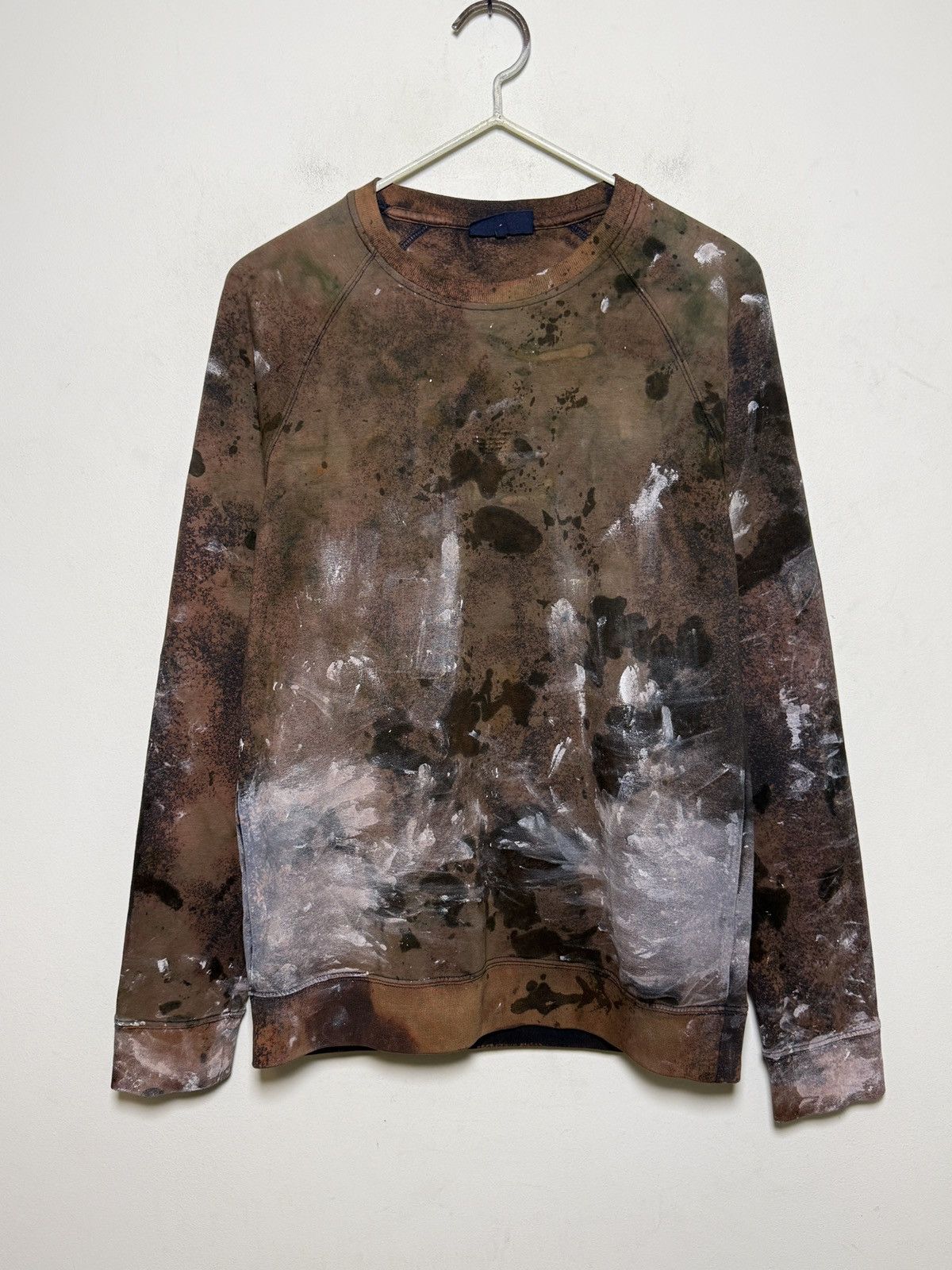 Giorgio Armani Vintage Armani Jeans painters crewneck sweatshirt Size US S / EU 44-46 / 1 - 1 Thumbnail