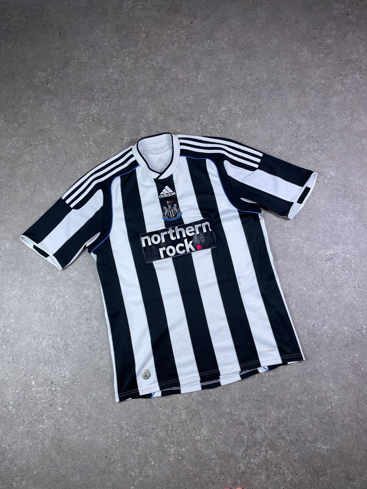 Vintage Rare Adidas Newcastle 2009/10 Soccer Jersey football shirt Size US M / EU 48-50 / 2 - 1 Thumbnail