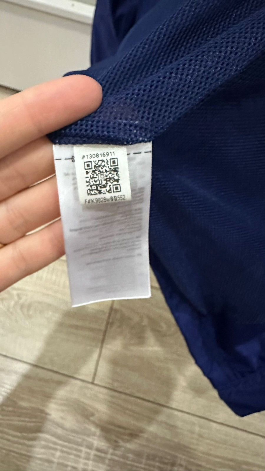 Adidas ADIDAS CORE RAIN JACKET/WINDBREAKER-Navy Blue-White Piping Size US S / EU 44-46 / 1 - 6 Thumbnail