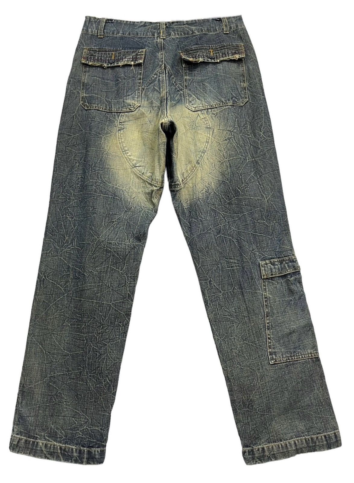Vintage × Woolrich Woolen Mills FYE🔥Vintage 90’s WOOLRICH Mudmax Claw Mark Baggy Denim Size US 32 / EU 48 - 2 Thumbnail