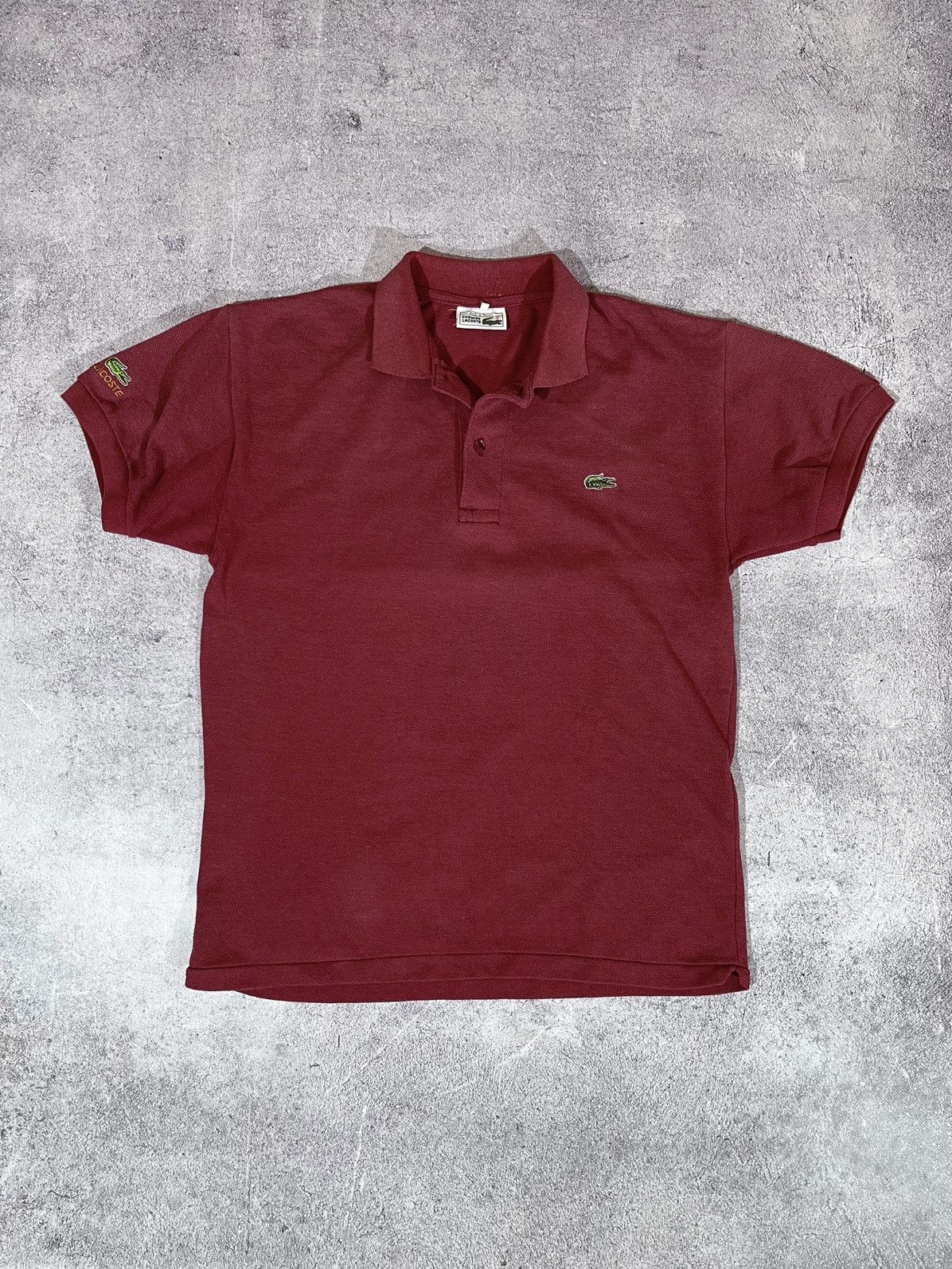 Lacoste Vintage Chemise Lacoste Polo Logo Tee Size US M / EU 48-50 / 2 - 1 Thumbnail