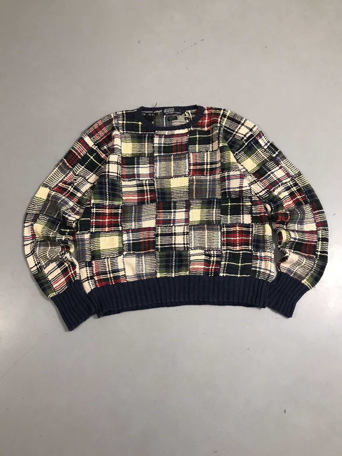 Polo Ralph Lauren Vintage polo Ralph Lauren knit sweater Size US L / EU 52-54 / 3 - 1 Thumbnail
