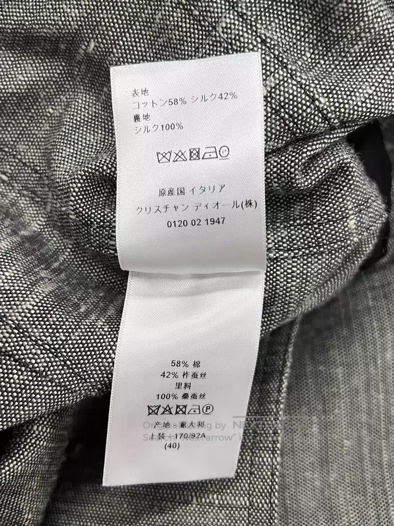 Dior Dior Grey suit jacket Size XS / US 0-2 / IT 36-38 - 6 Thumbnail