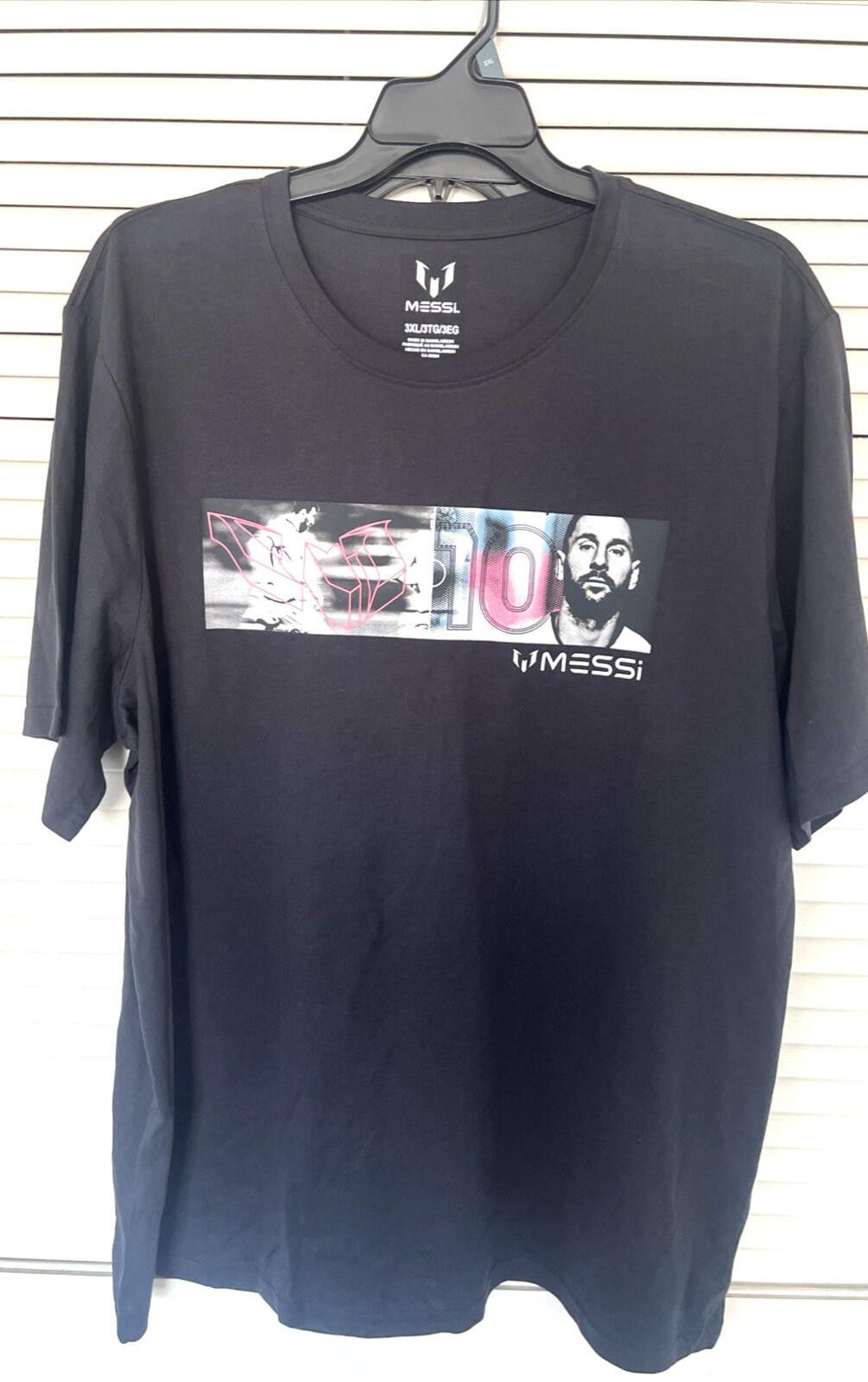 Massimo Osti LIONEL MESSI BLACK SHIRT TEE SOCCER FOOTBALL INTER MIAMI 3xl Size US XXL / EU 58 / 5 - 1 Thumbnail