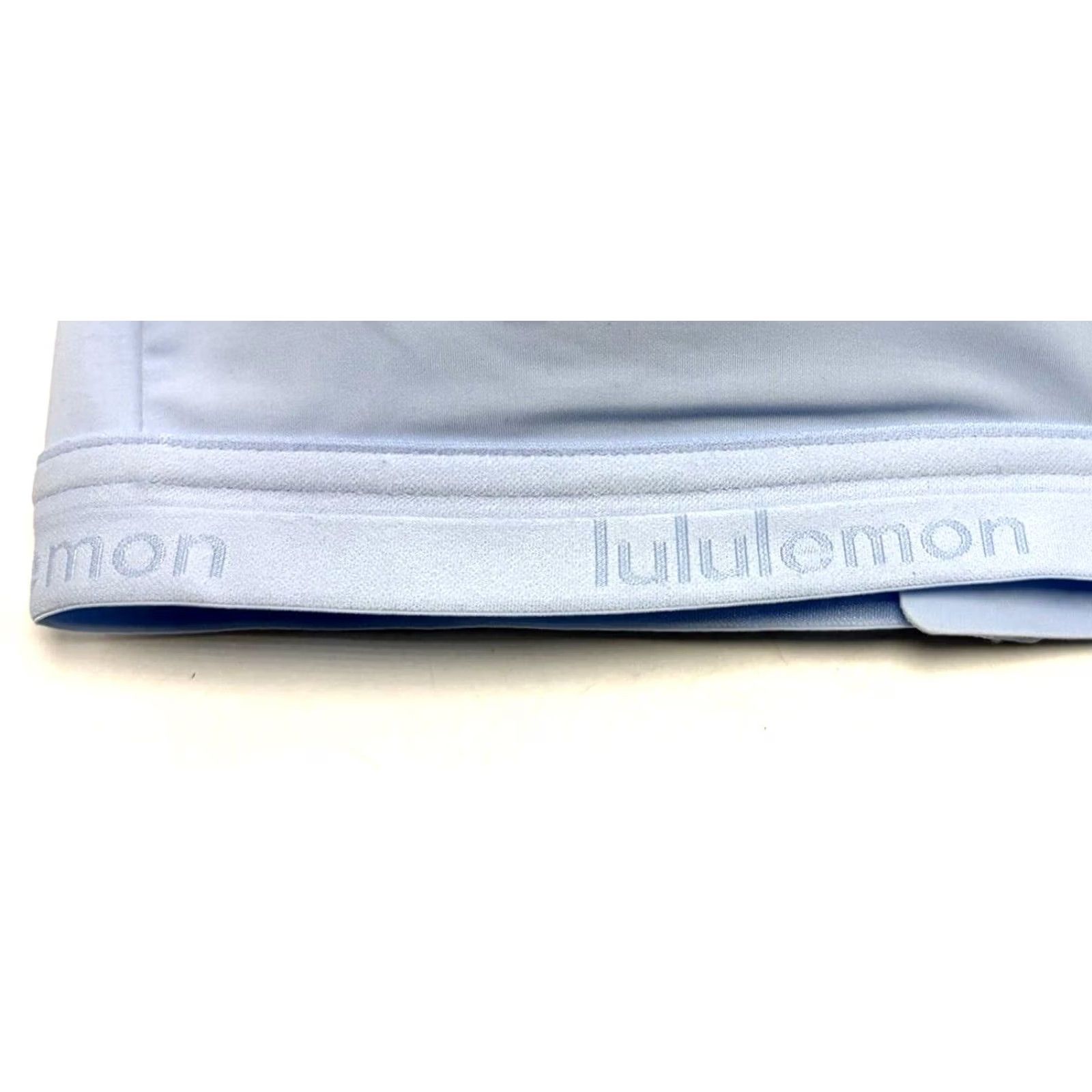 Lululemon Lululemon Up For It Bra Womens 32C Light Blue Padded Workout Gym Adjustable Sports Bra Size ONE SIZE - 5 Thumbnail