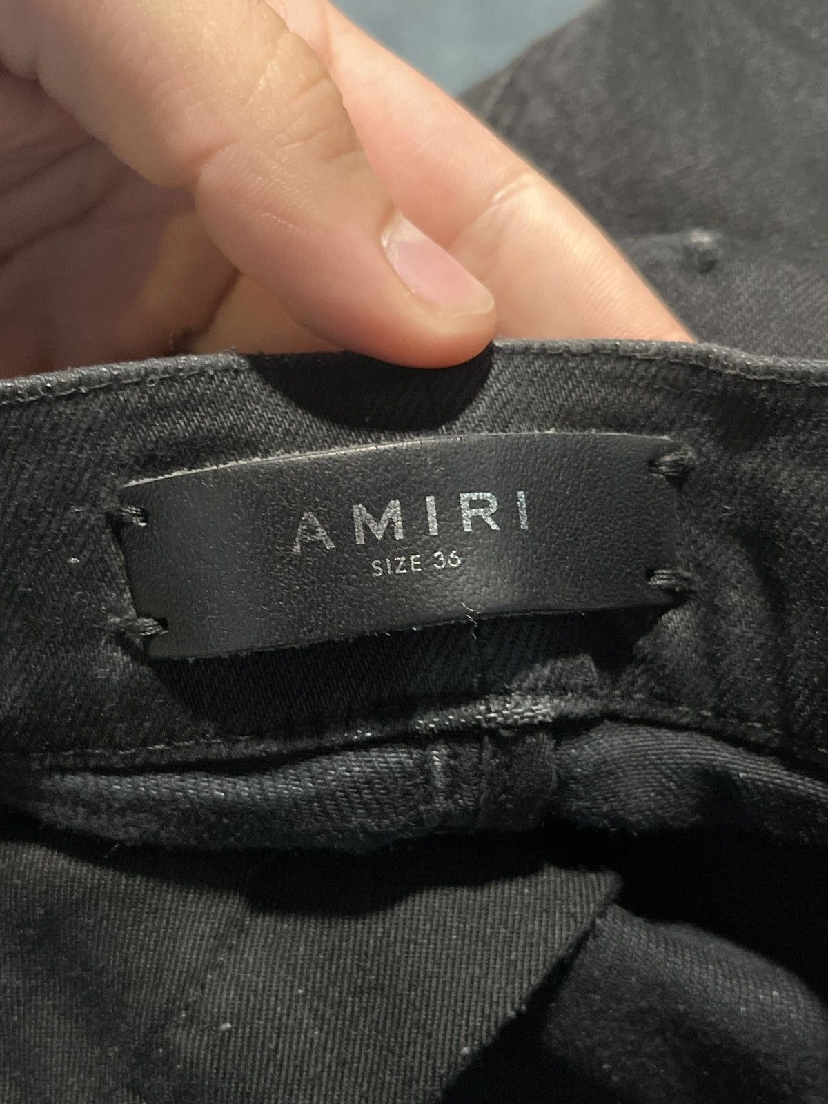 Amiri Black MX1 Skinny Amiri Jeans Size US 36 / EU 52 - 3 Thumbnail