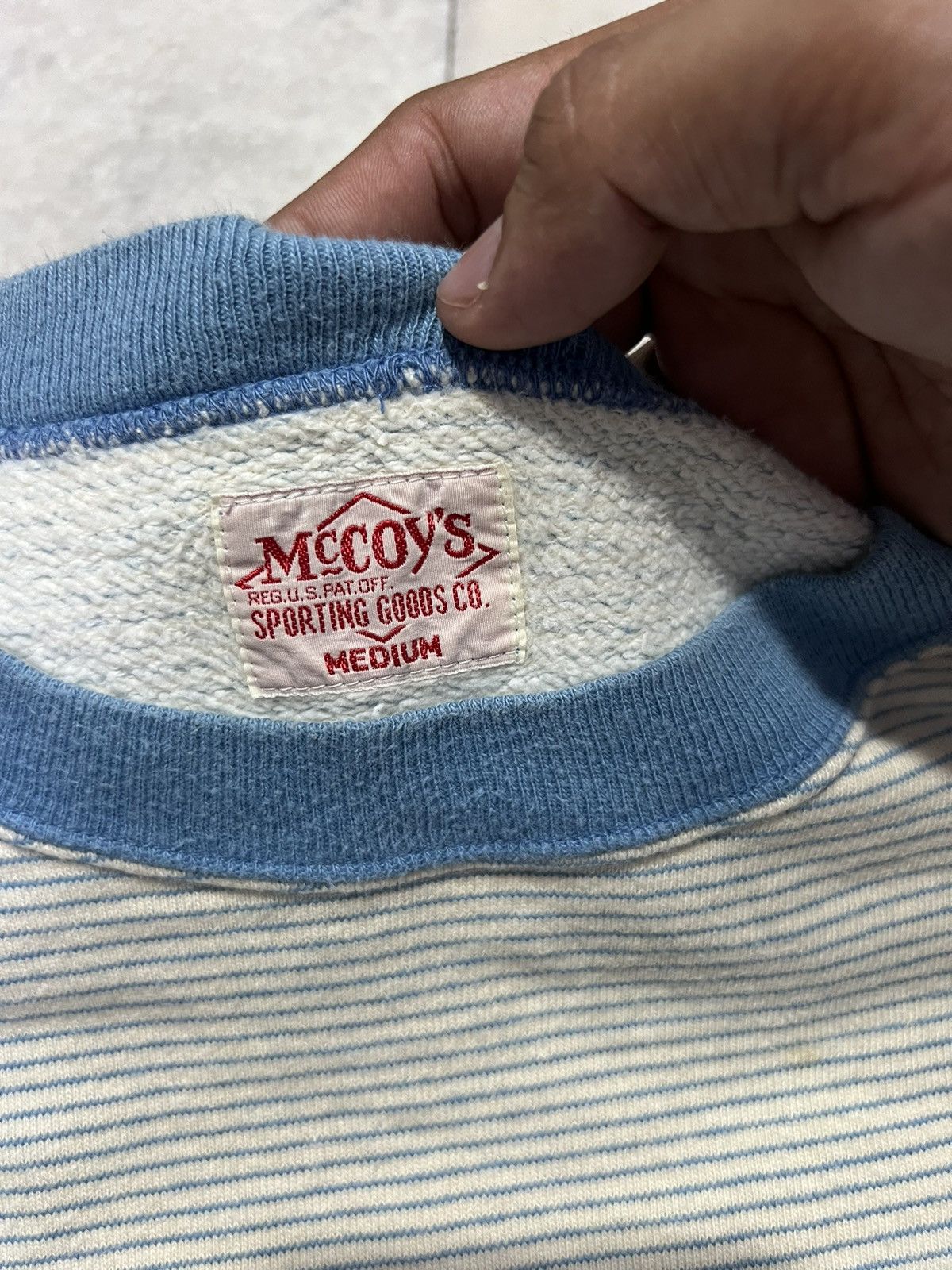 Japanese Brand × The Real McCoy's McCOY’S sweatshirts short Size US M / EU 48-50 / 2 - 3 Thumbnail