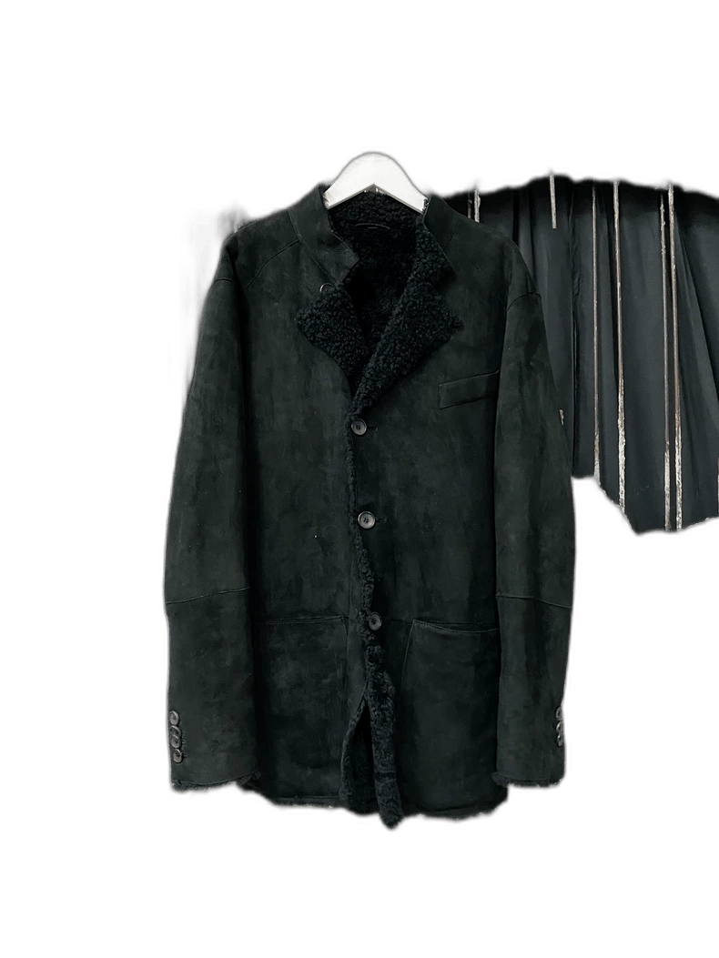 Emporio Armani giorgio armani fur leather jacket Size US M / EU 48-50 / 2 - 1 Thumbnail