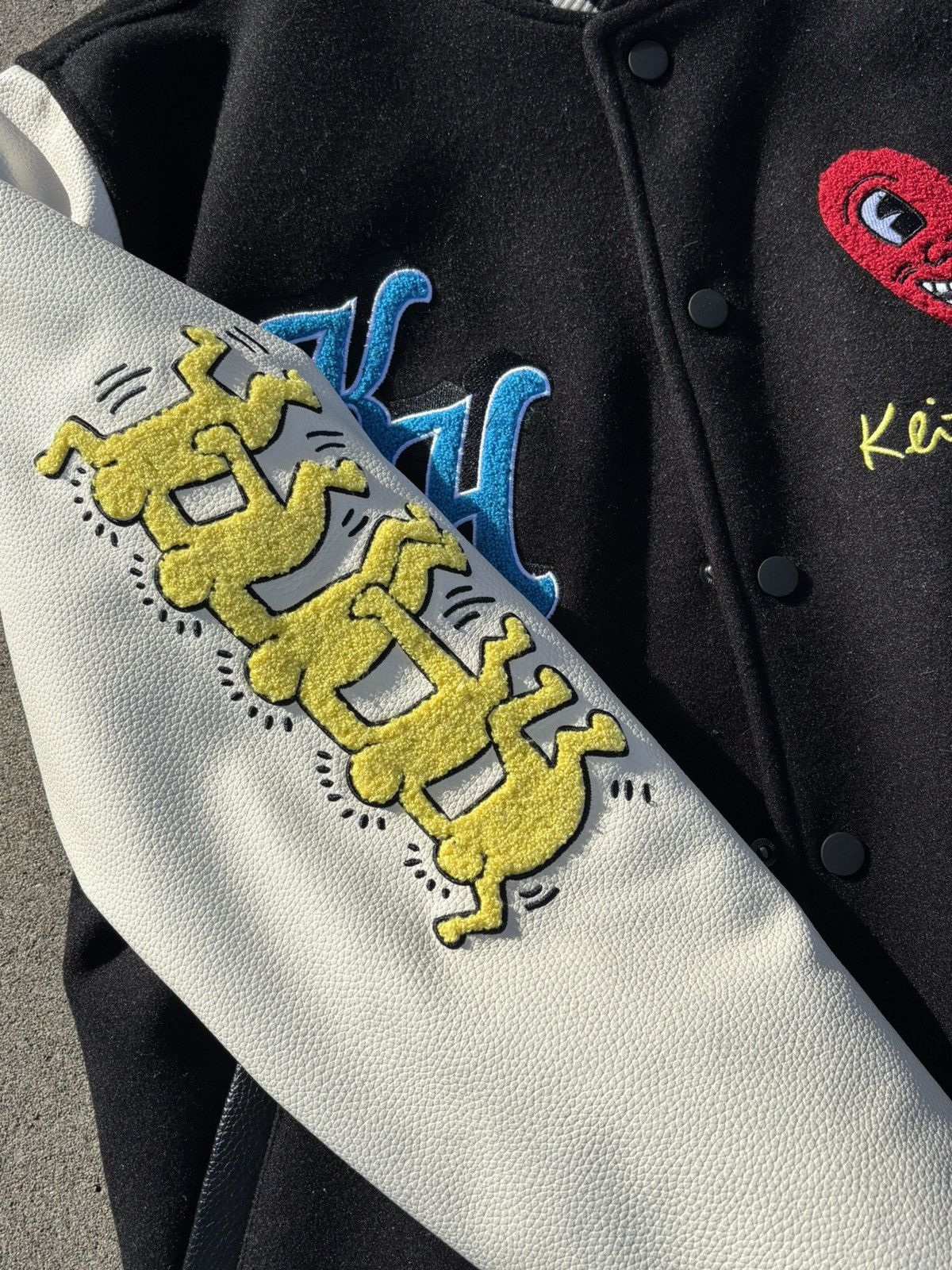 Keith Haring Keith Haring Varsity Bomber Jacket Size US L / EU 52-54 / 3 - 7 Thumbnail
