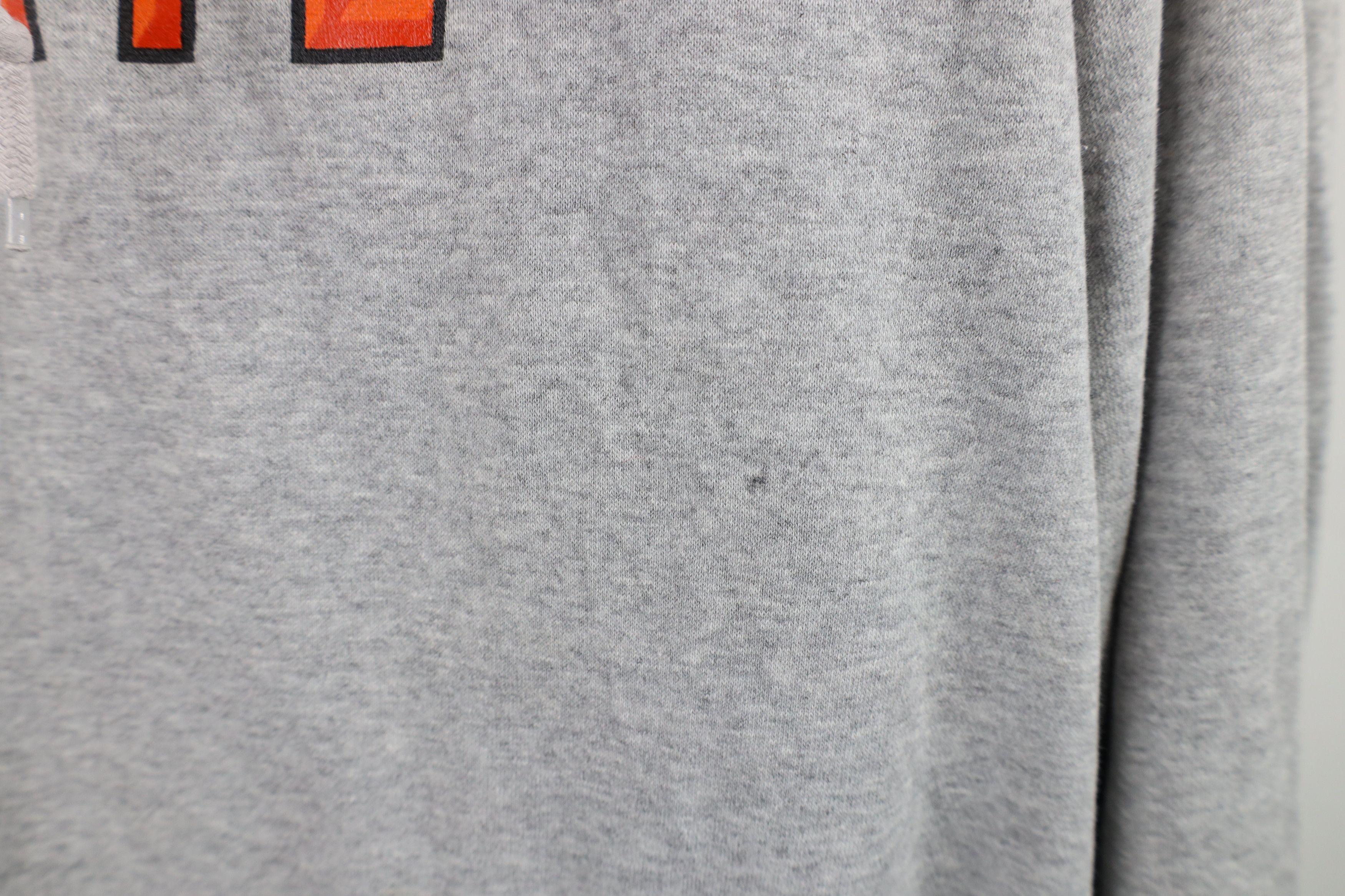 Nike × Vintage Vintage Nike Oklahoma State University Football Hoodie Gray Size US XXL / EU 58 / 5 - 7 Thumbnail