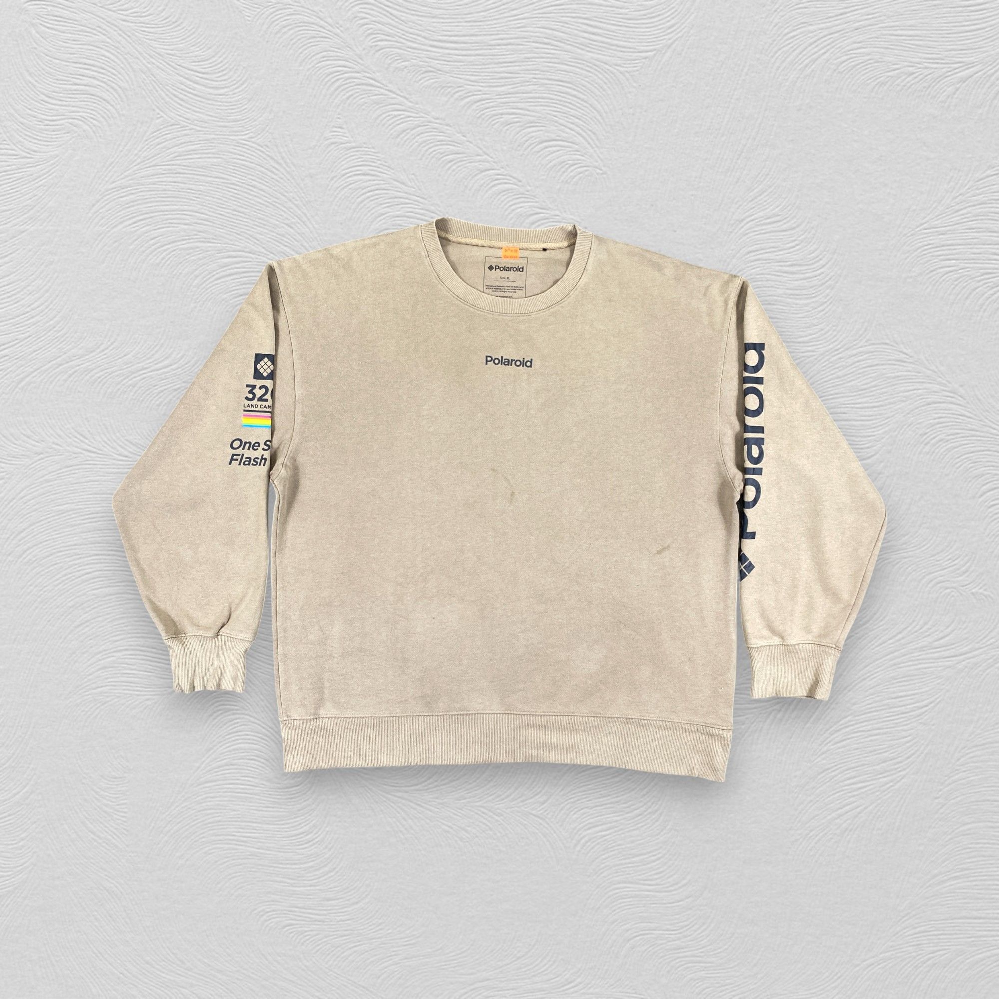 Polaroid Vintage Polaroid Small Centre Logo Sweatshirt - SW0122 Size US XL / EU 56 / 4 - 1 Thumbnail
