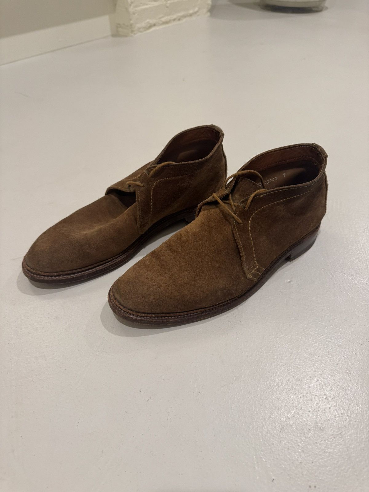 Alden 1493 Unlined Chukka Boot | Snuff Suede | US 10