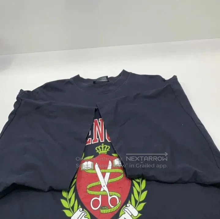 Balenciaga Balenciaga Logo Print Short Sleeve T. Size US M / EU 48-50 / 2 - 5 Thumbnail
