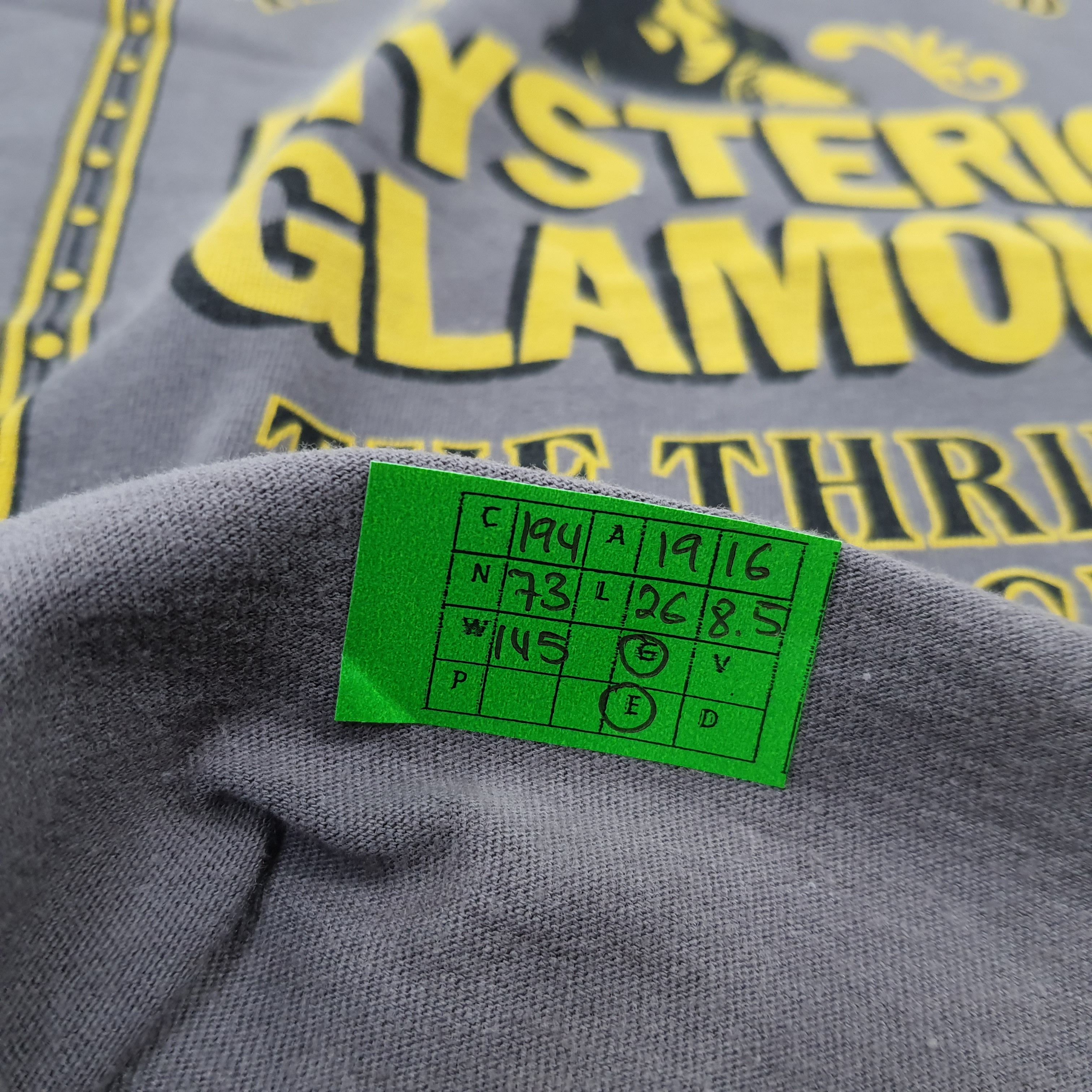 Hysteric Glamour × Japanese Brand × Vintage Vintage Hysteric Glamour Japanese Brand Tshirt Size US M / EU 48-50 / 2 - 8 Thumbnail