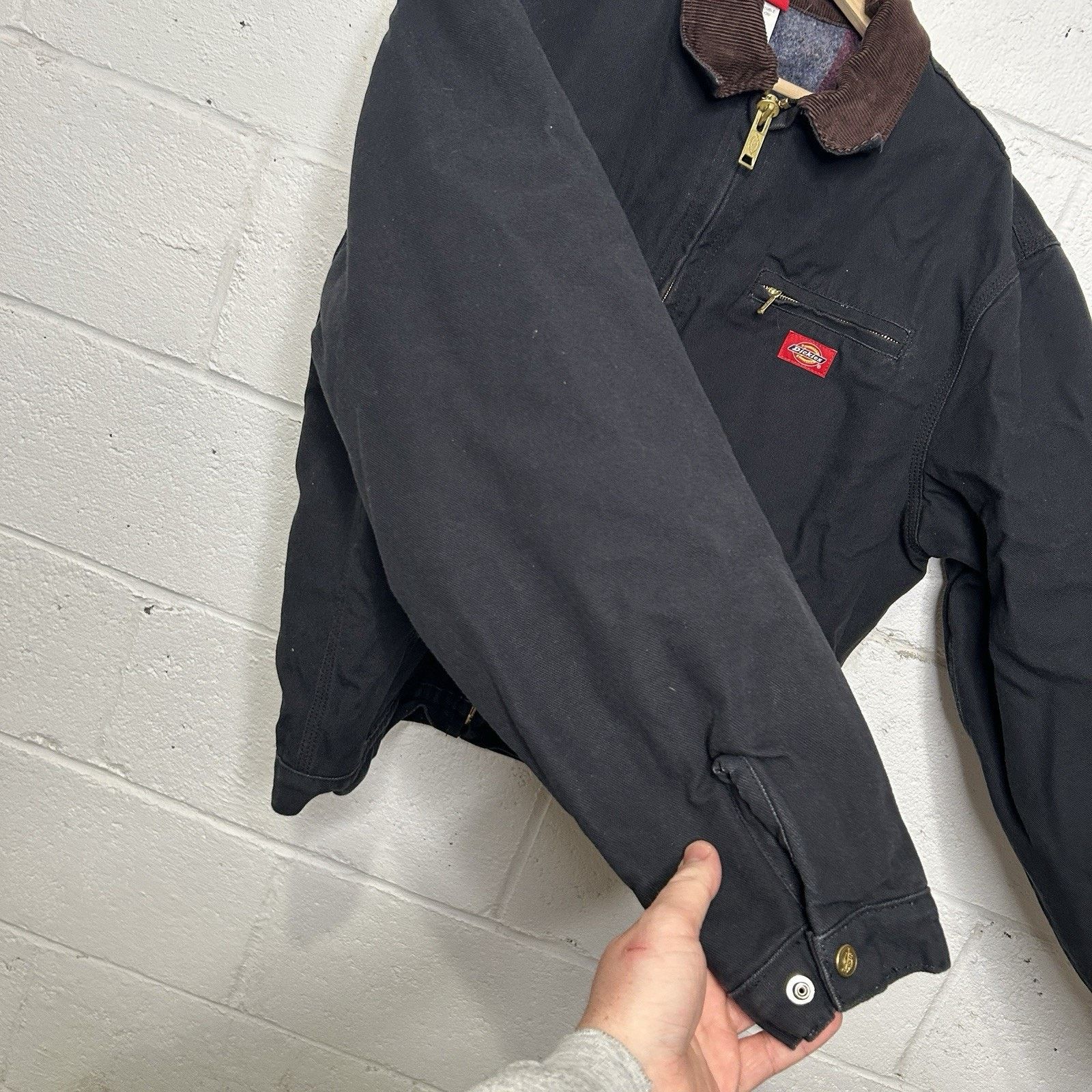 Dickies Vintage Dickies Blanket-Lined Detroit Style Jacket “Black” Size US L / EU 52-54 / 3 - 6 Thumbnail