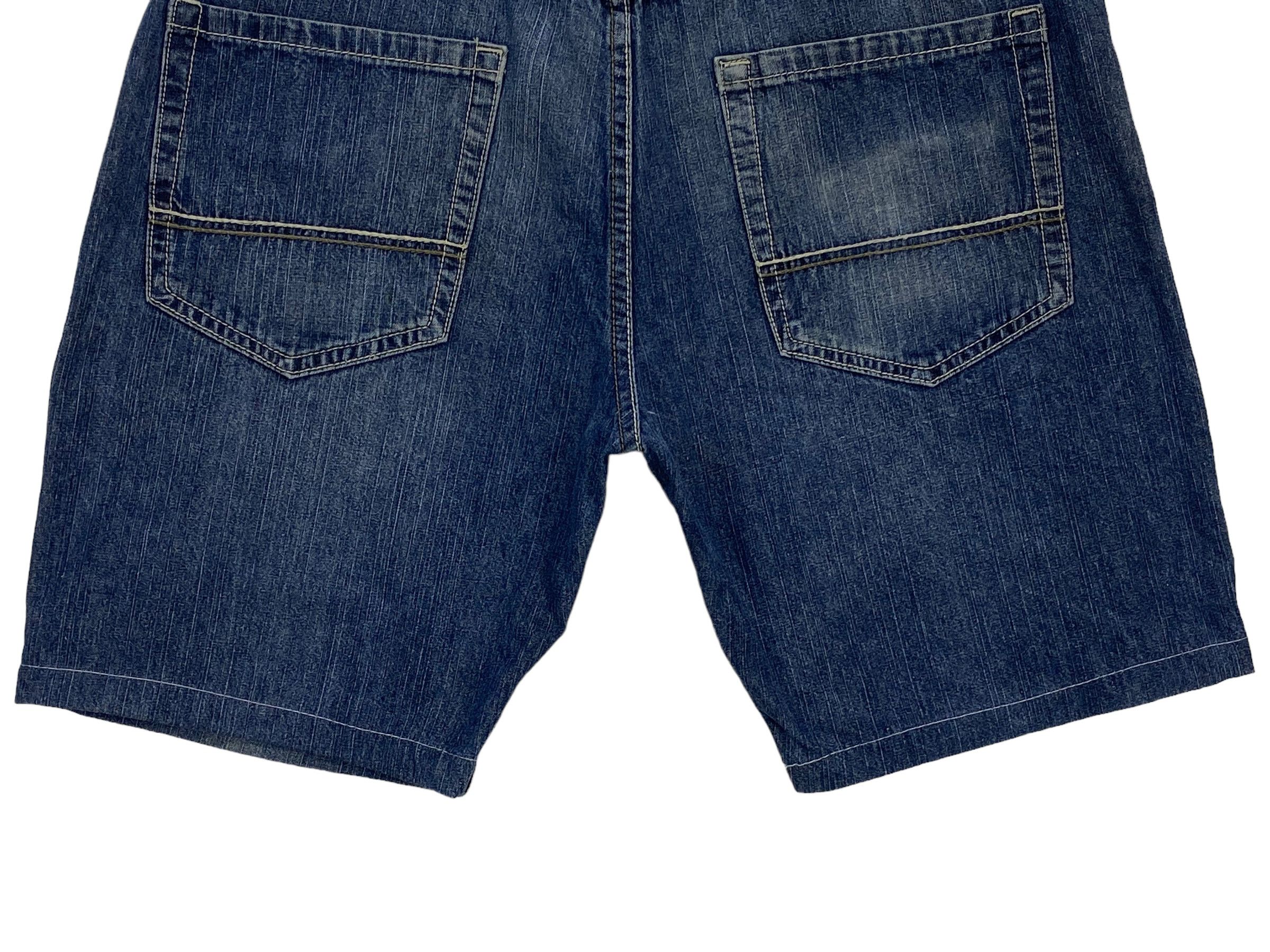 Japanese Brand SP Short Baggy Jeans Hip Hop Skateboards Jeans Pants Size US 35 - 6 Thumbnail