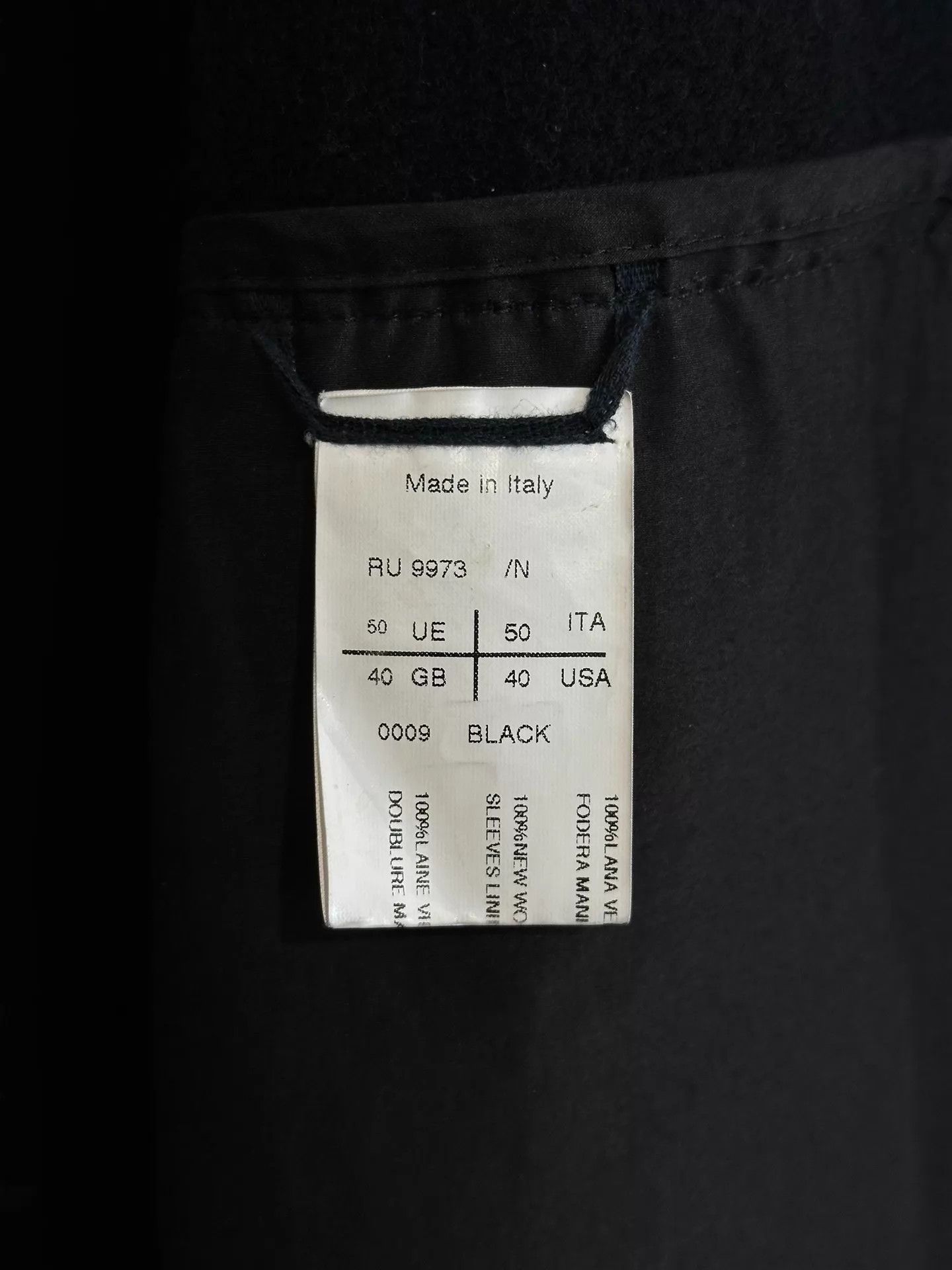 Rick Owens Rick Owens Wool Structured Hooded Cloak 50 Size US M / EU 48-50 / 2 - 8 Thumbnail