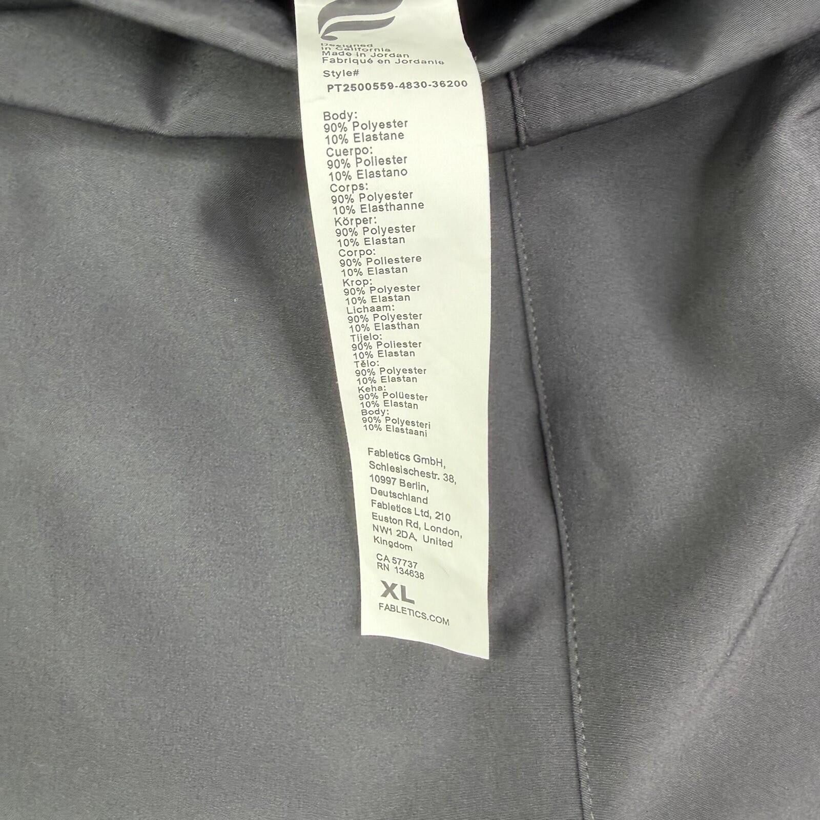 Fabletics Fabletics NWT On-The-Go Wide Leg Pull On Pants Gray Size XL Size 40" / US 18 - 2 Thumbnail