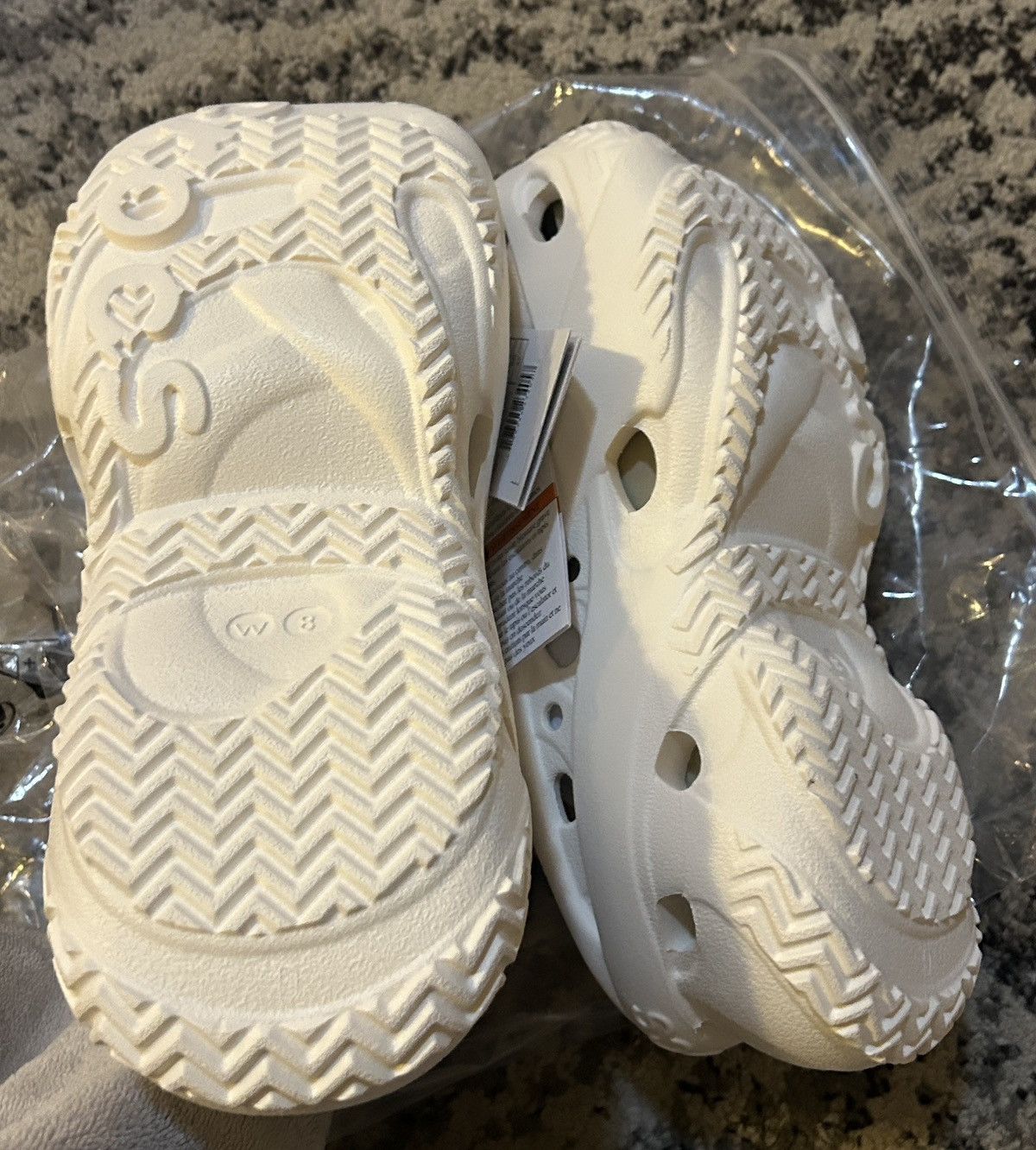 Crocs Crocs Caged Clog Chalk Women size 8 Size US 8 / IT 38 - 5 Thumbnail